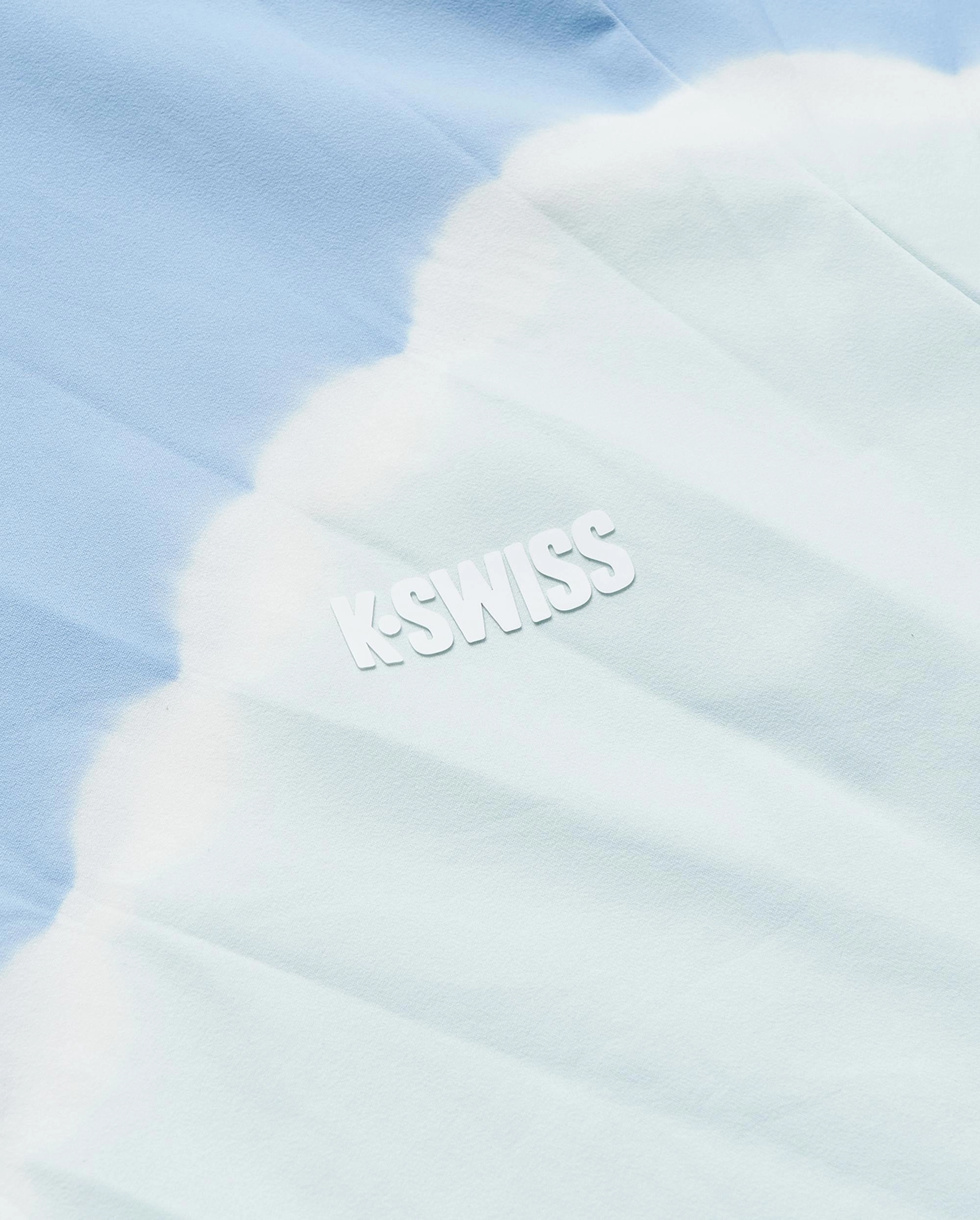 1010016-728 | MEN'S K-SWISS LOGO TIE-DYED POLO SHIRT | HARVEST
