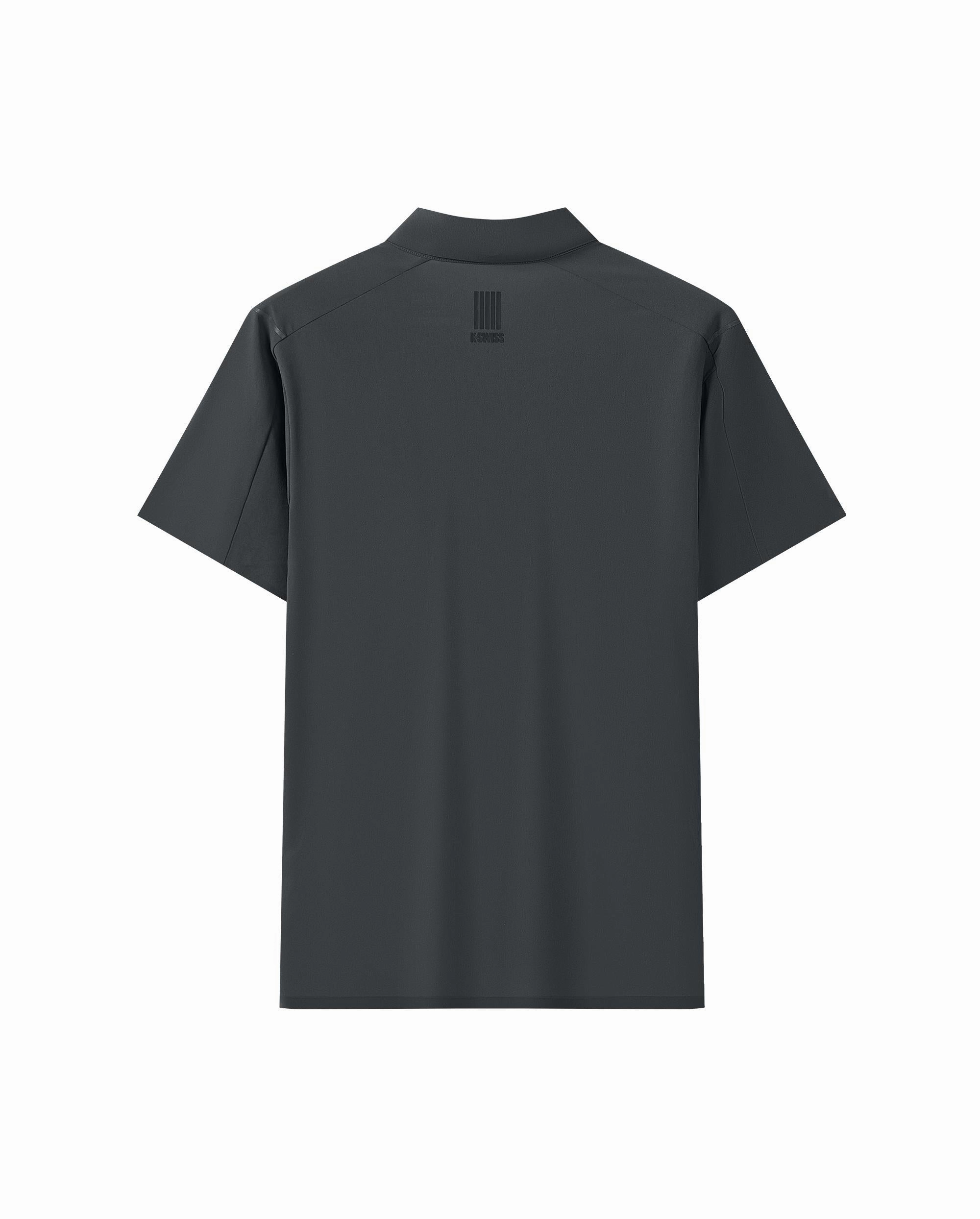 1010021-095 | MEN'S K-SWISS LOGO POLO SHIRT | GRAY/ASST