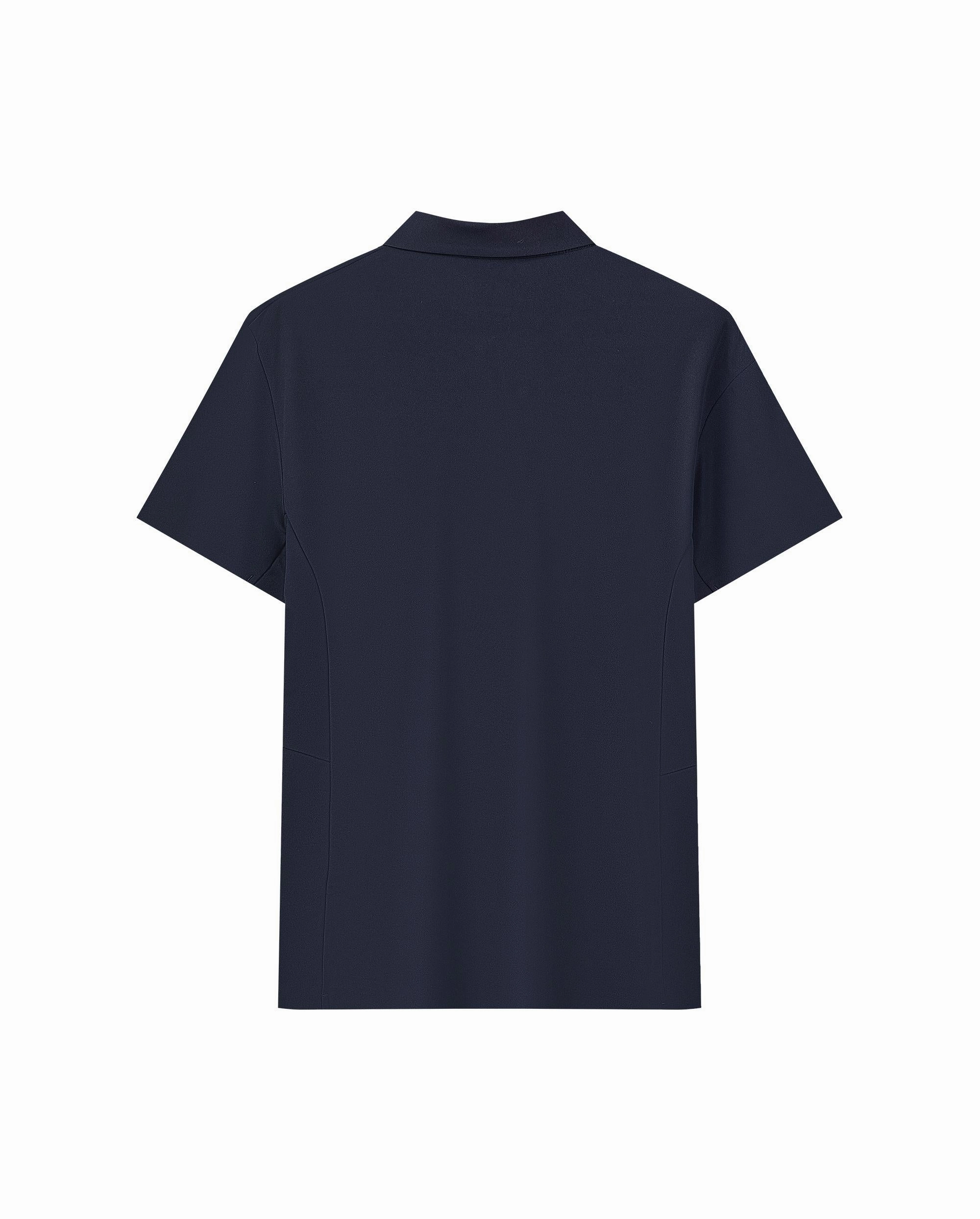 1010028-495 | MEN'S K-SWISS LOGO COLOR-BLOCK POLO SHIRT | BLUE/MISC