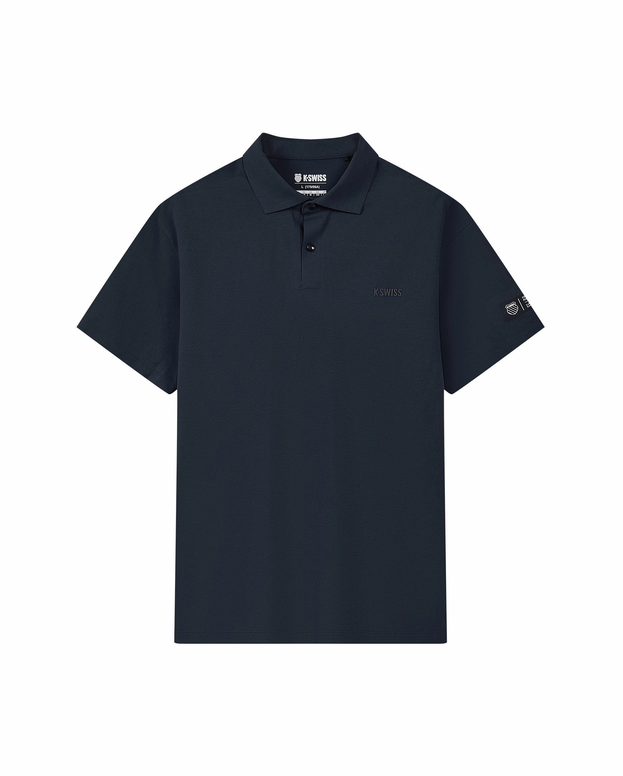 1010261-401 | MEN'S K-SWISS LOGO POLO SHIRT | VINTAGE BLUE