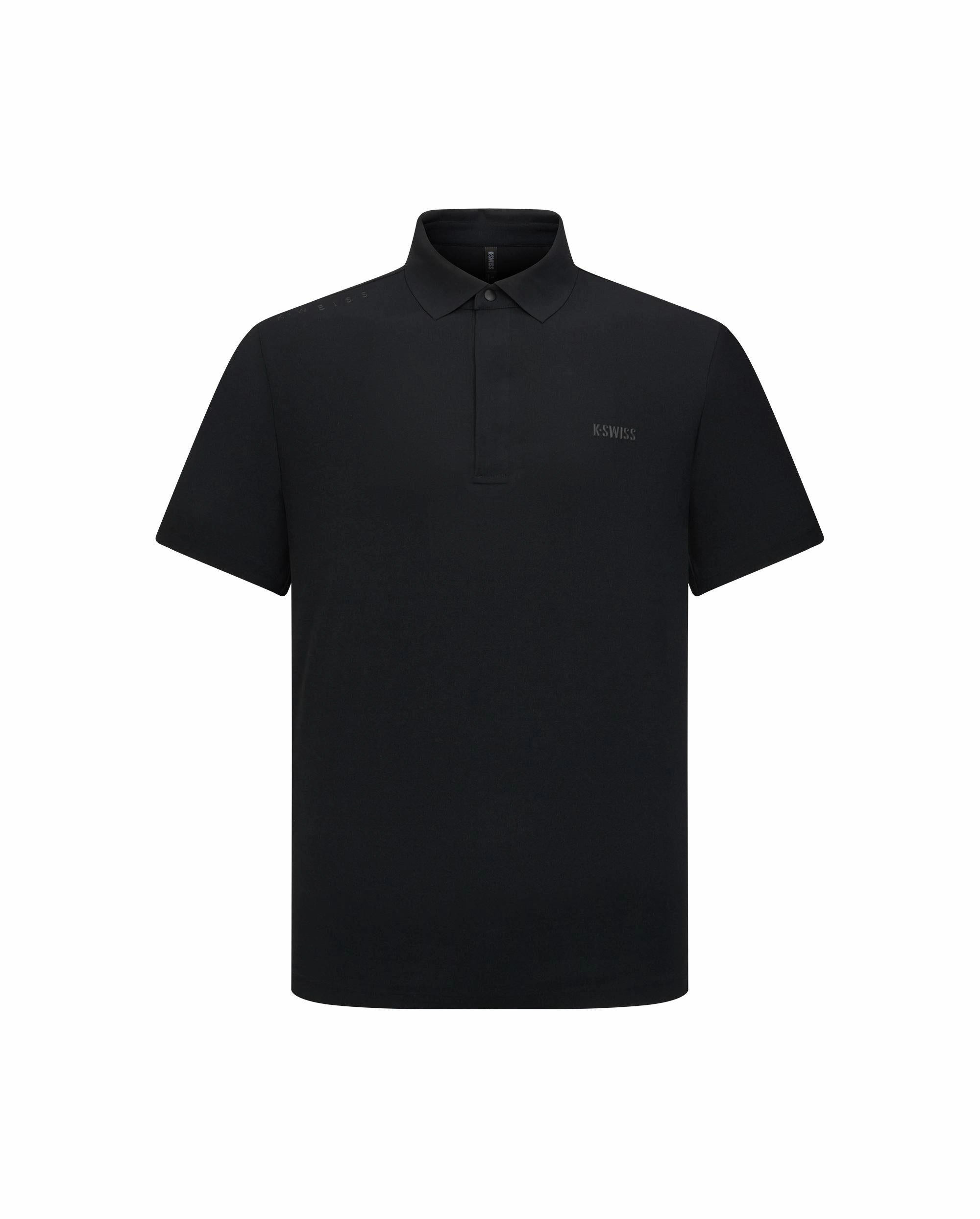 1011563-008 | MEN'S K-SWISS LOGO POLO SHIRT | BLACK