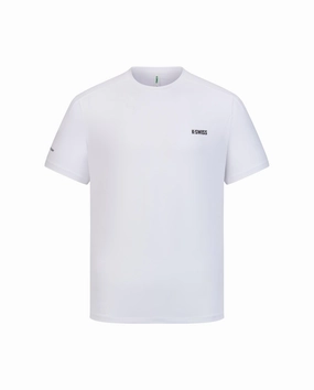 1011568-101 | T-SHIRT 'CRAFT THE COURT' QUICK-DRY UPF50  | WHITE