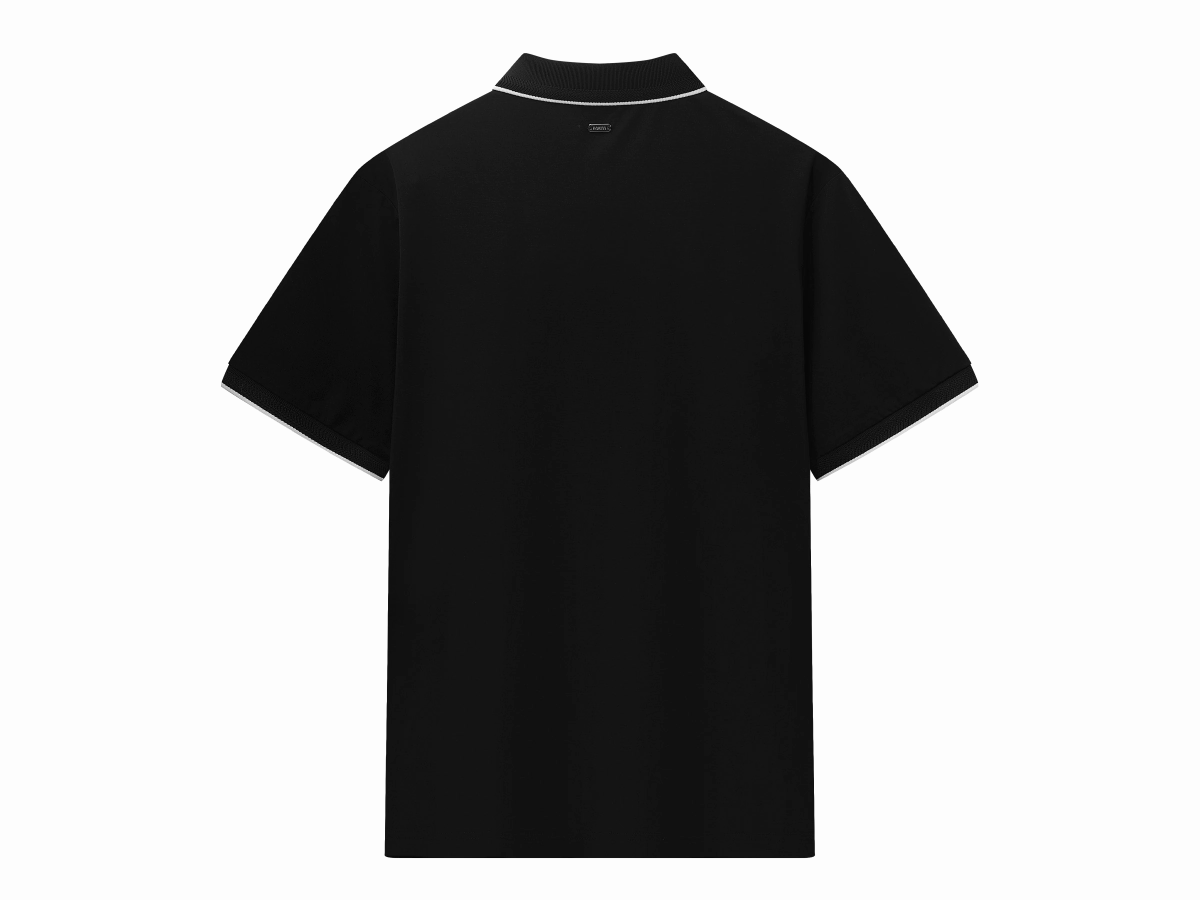 108278-008 | MEN'S K-SWISS LOGO POLO SHIRT | BLACK