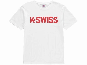 172123-119 | CLASSIC LOGO T-SHIRT | WHITE/RED