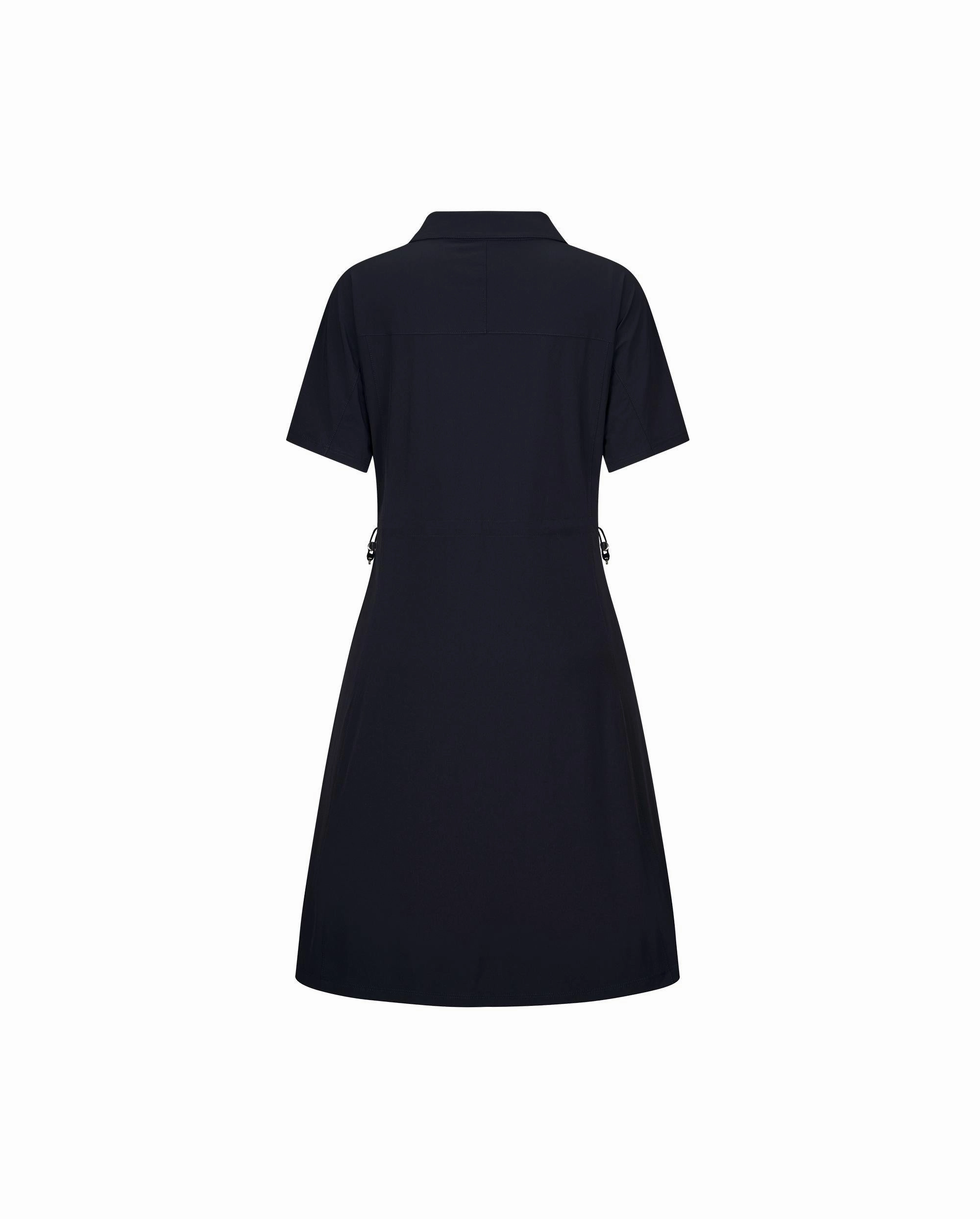 1910772-495 | WOMEN'S K-SWISS LOGO HALF-ZIP POLO DRESS | BLUE/MISC