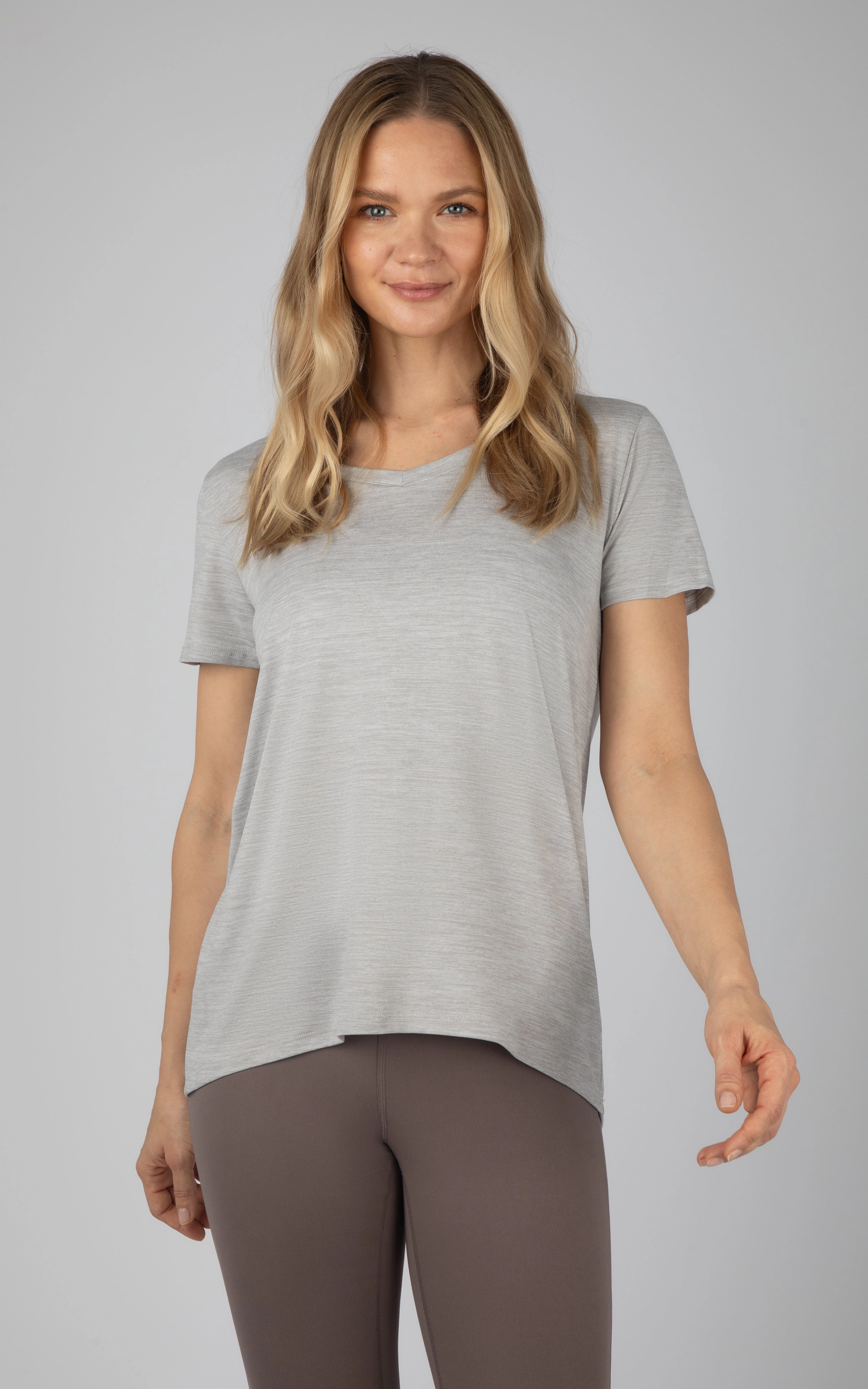 2 PK Super Soft V-Neck Short Sleeve Shirts