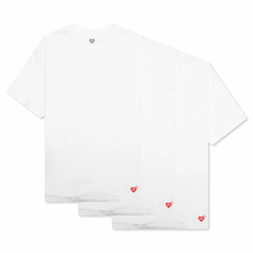 3-Pack T-Shirt Set - White