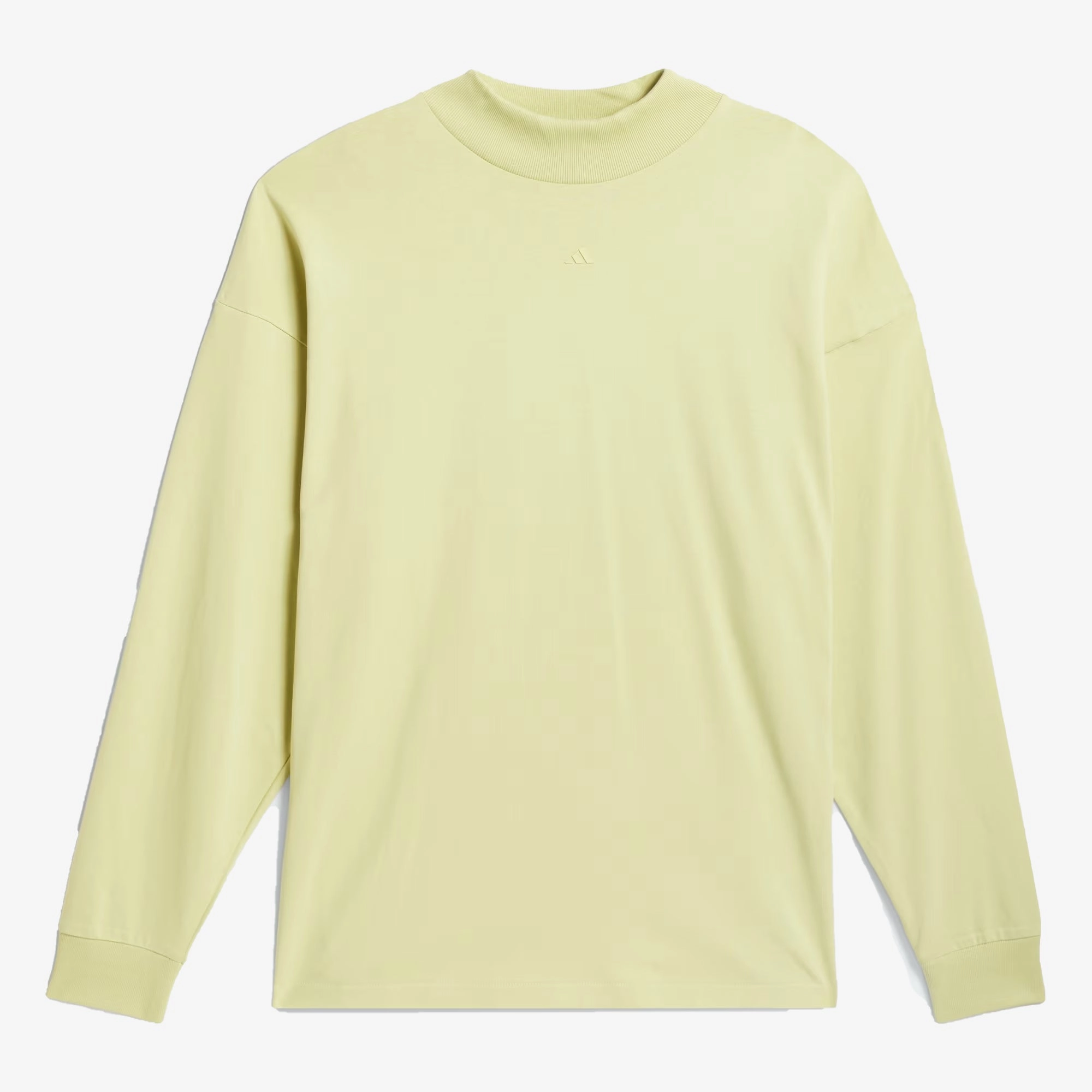 Adidas | BASKETBALL LONG SLEEVE TEE  { HALO GOLD