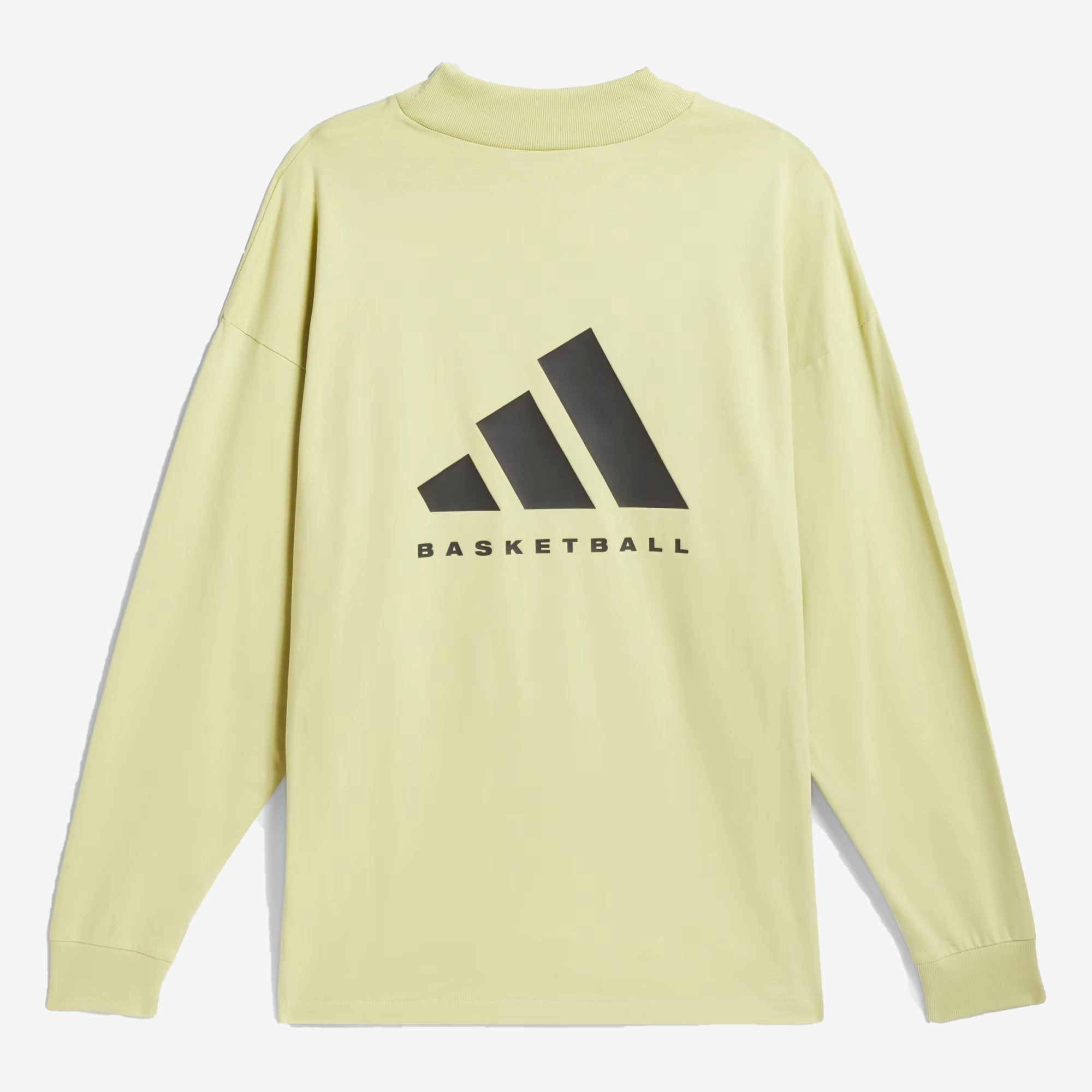 Adidas | BASKETBALL LONG SLEEVE TEE  { HALO GOLD