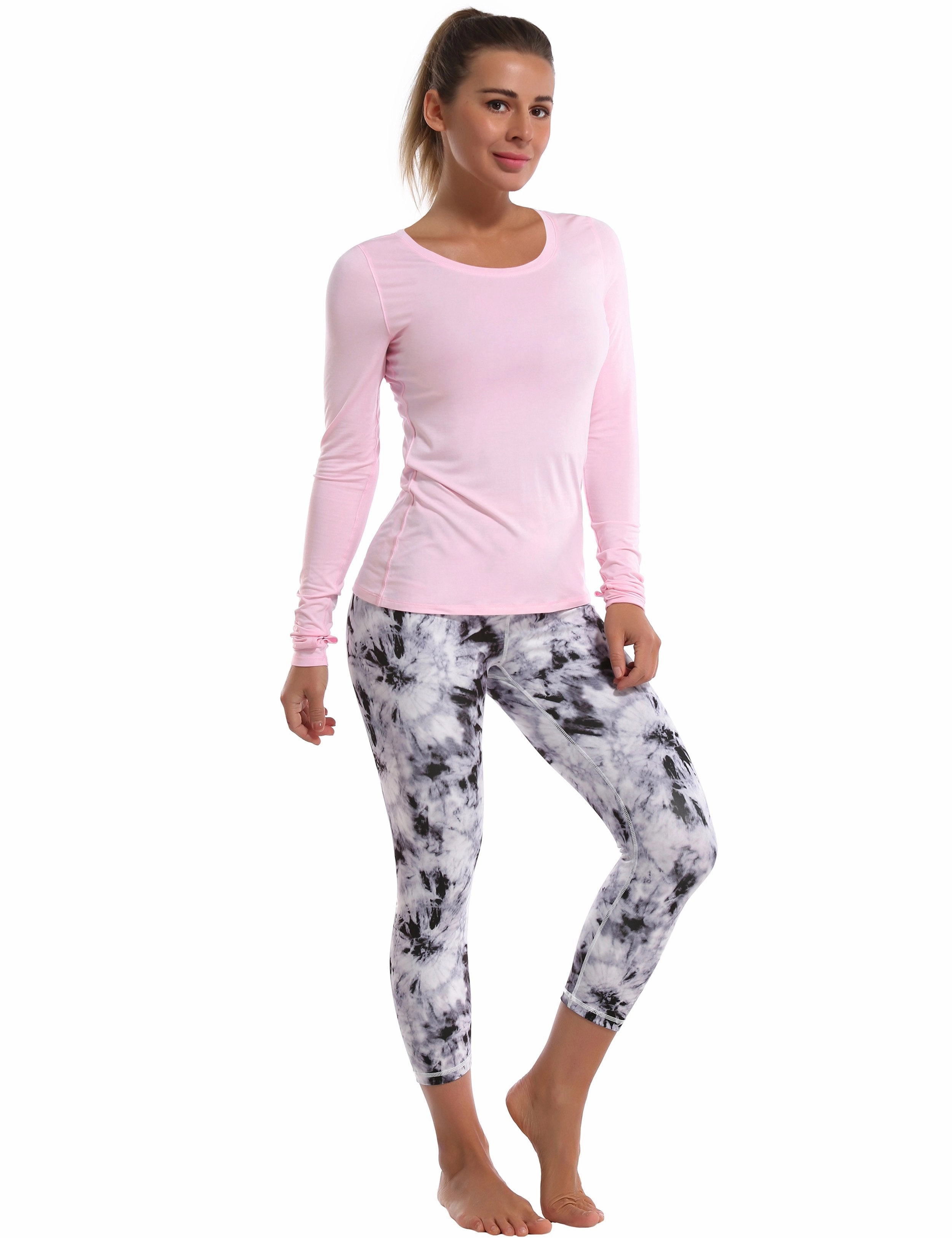 Athlete Long Sleeve Tops lightpink ins_Golf