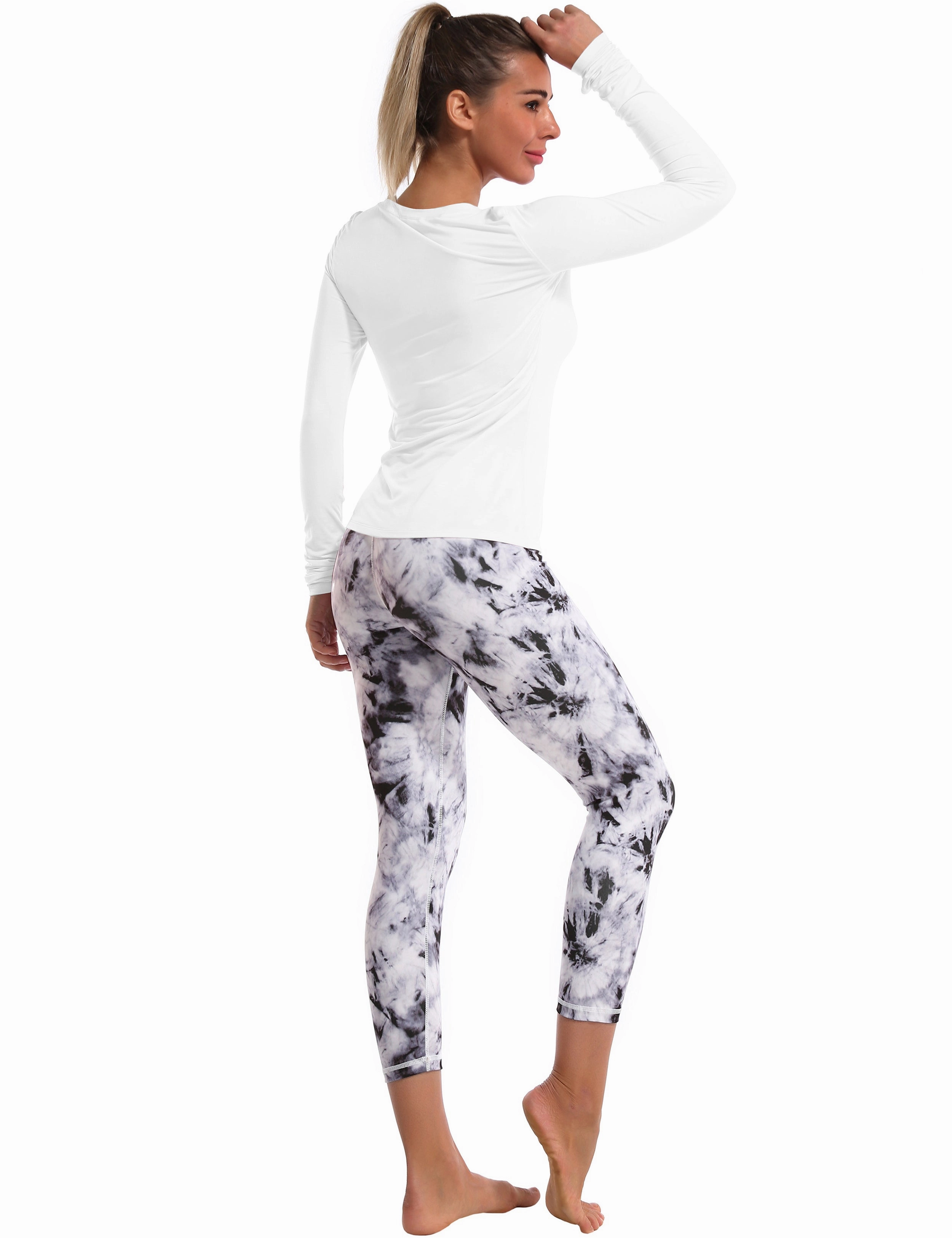 Athlete Long Sleeve Tops white ins_Golf