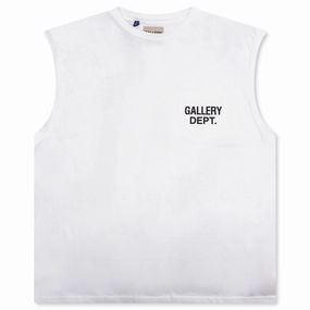 Augi Sleeveless Tee - White