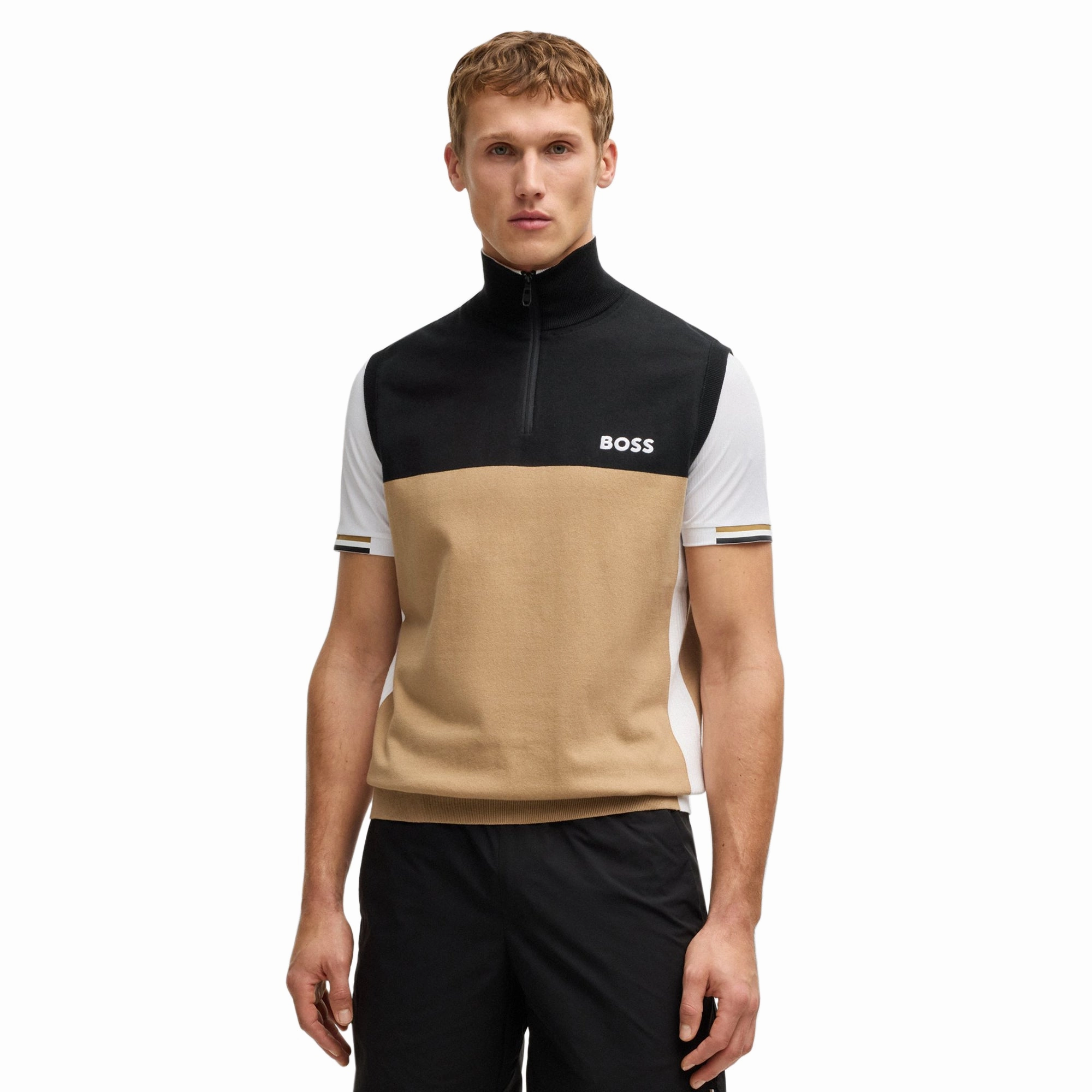 BOSS K_Golf Sweater Vest SU25