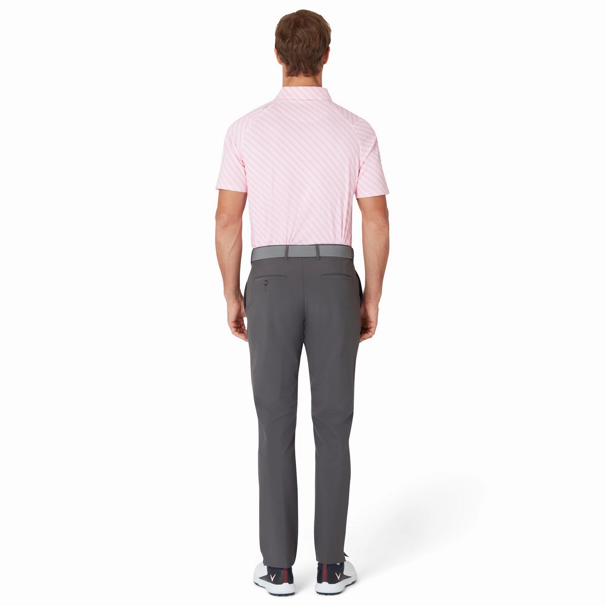 Callaway Golf Chev Twill Print Polo Shirt