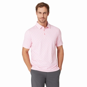 Callaway Golf Chev Twill Print Polo Shirt