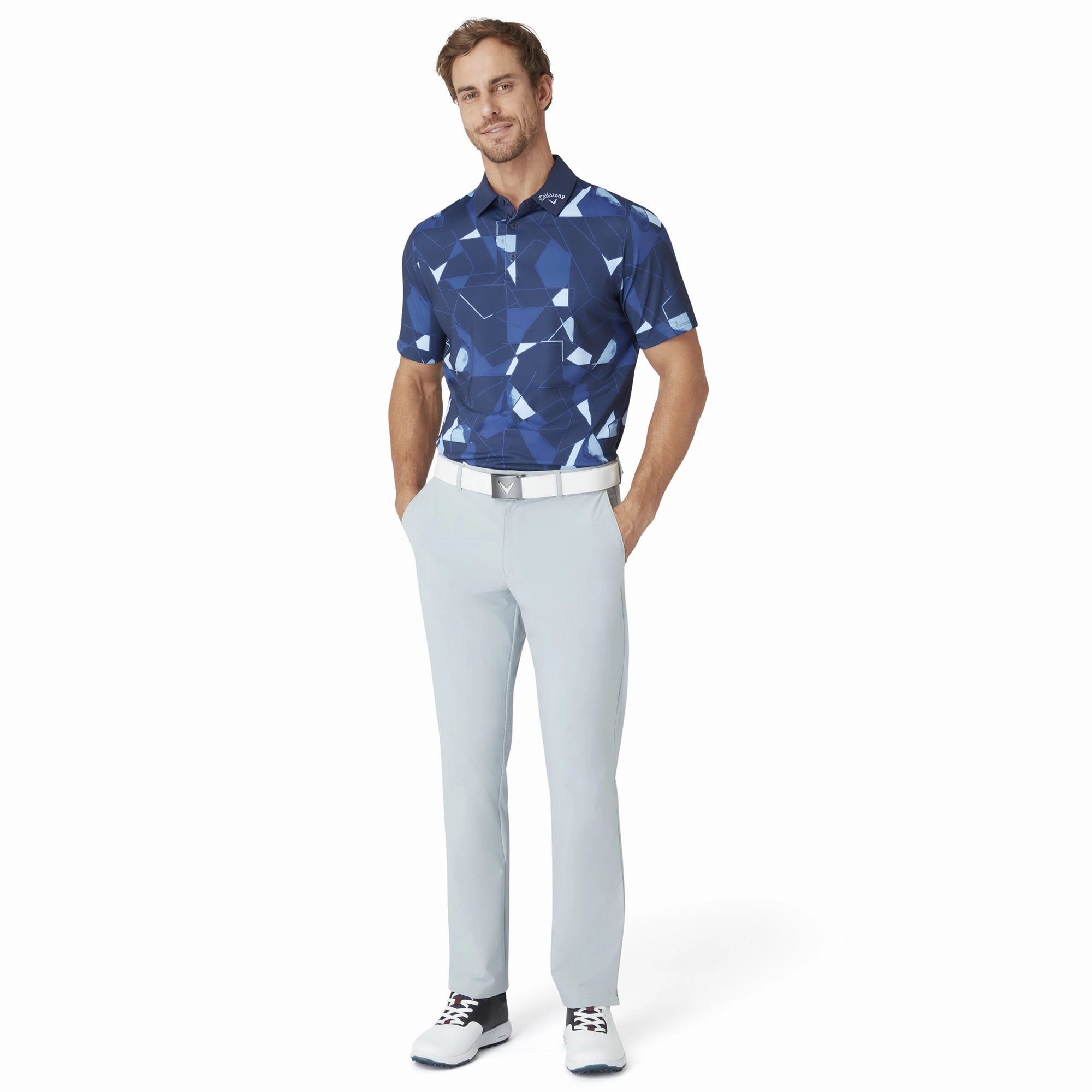 Callaway Golf Kick Flip Print Polo