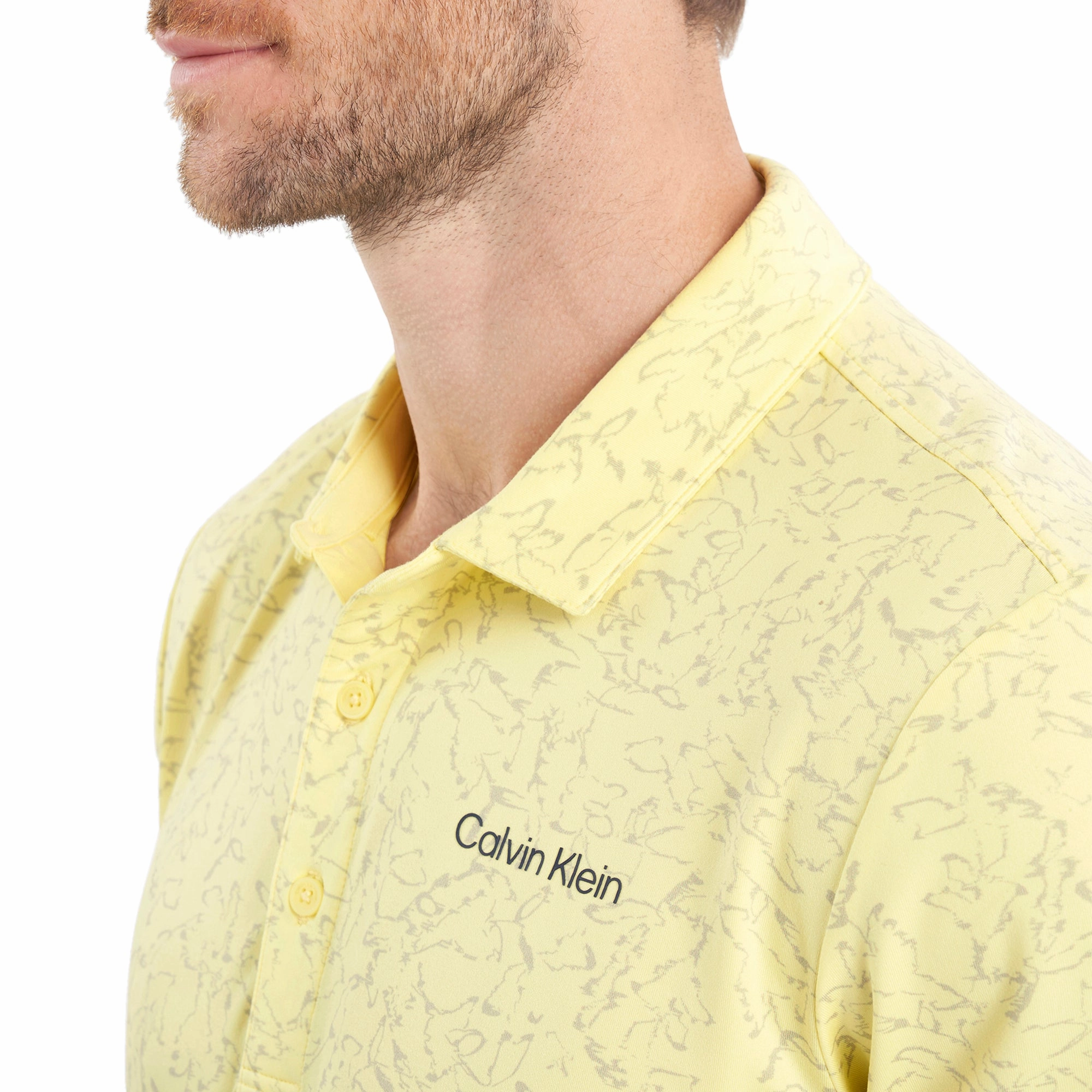 Calvin Klein Golf Abstract Watercolour Shirt