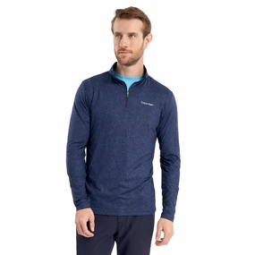 Calvin Klein Golf Printed Newport 1/2 Zip