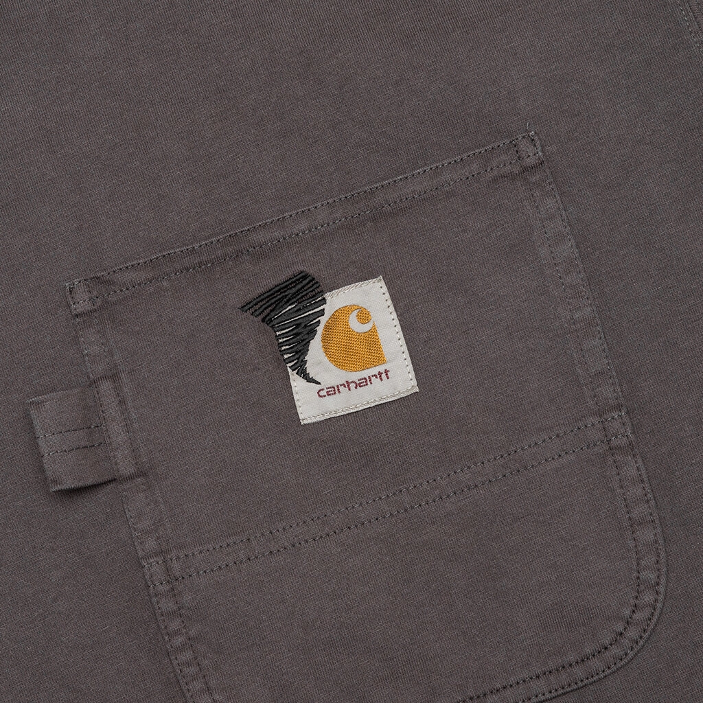 Carhartt WIP x Invincible S/S Pigment Dyed T-Shirt - Soot