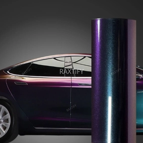 Color Shift Spectrum Purple Blue Vinyl Wrap