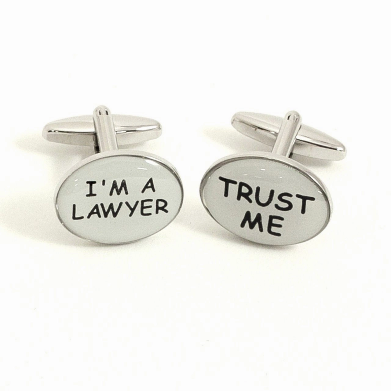 Cufflinks- I'm a Lawyer-Trust Me