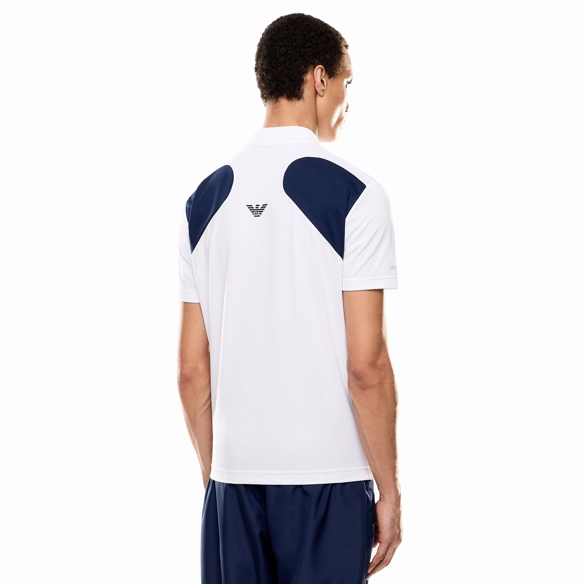 Emporio Armani EA7 Pro Two Tone Polo Shirt