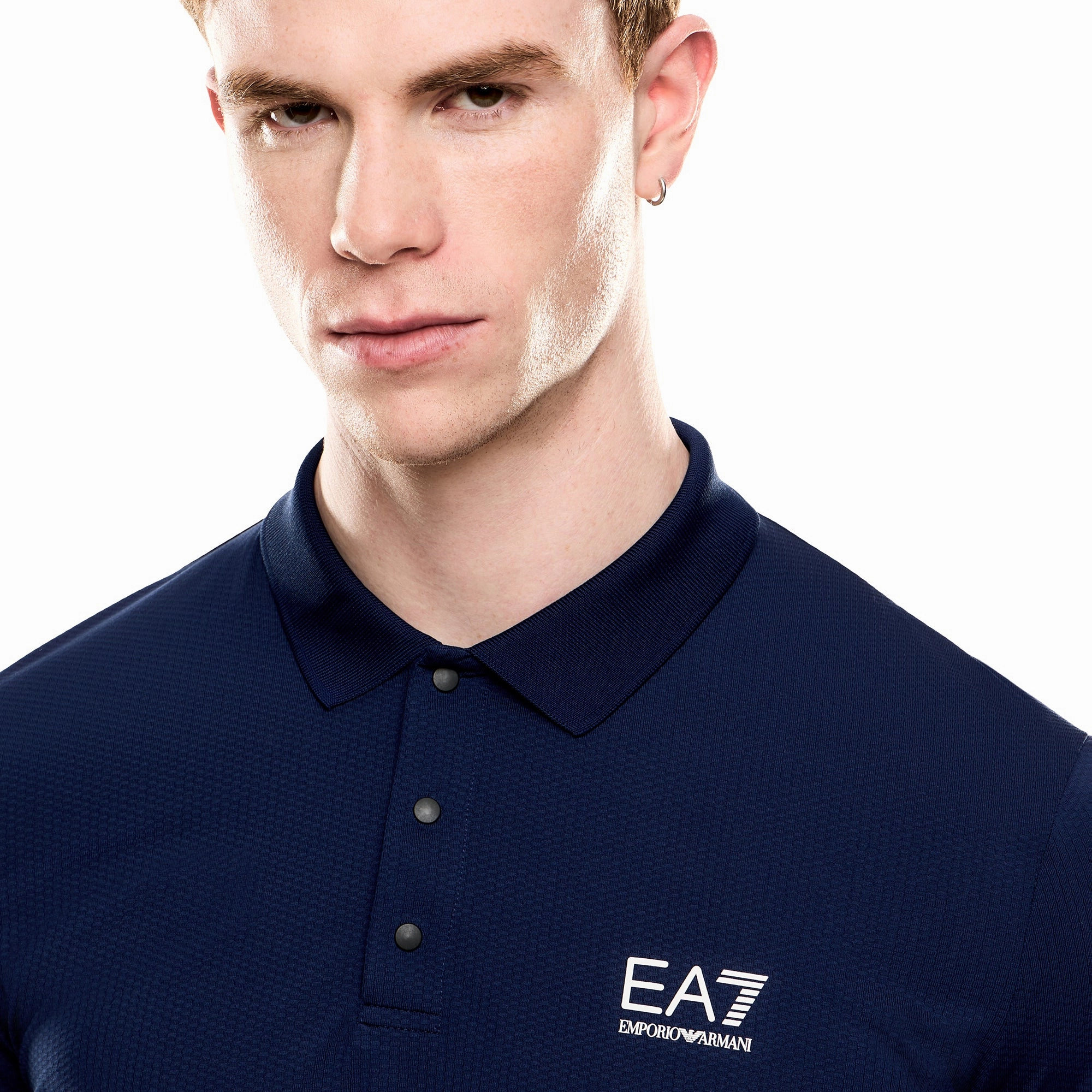 Emporio Armani EA7 Pro Two Tone Polo Shirt
