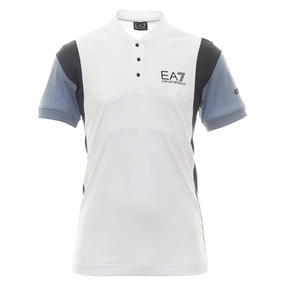 Emporio Armani EA7 Ventus7 Colour Block Polo Shirt