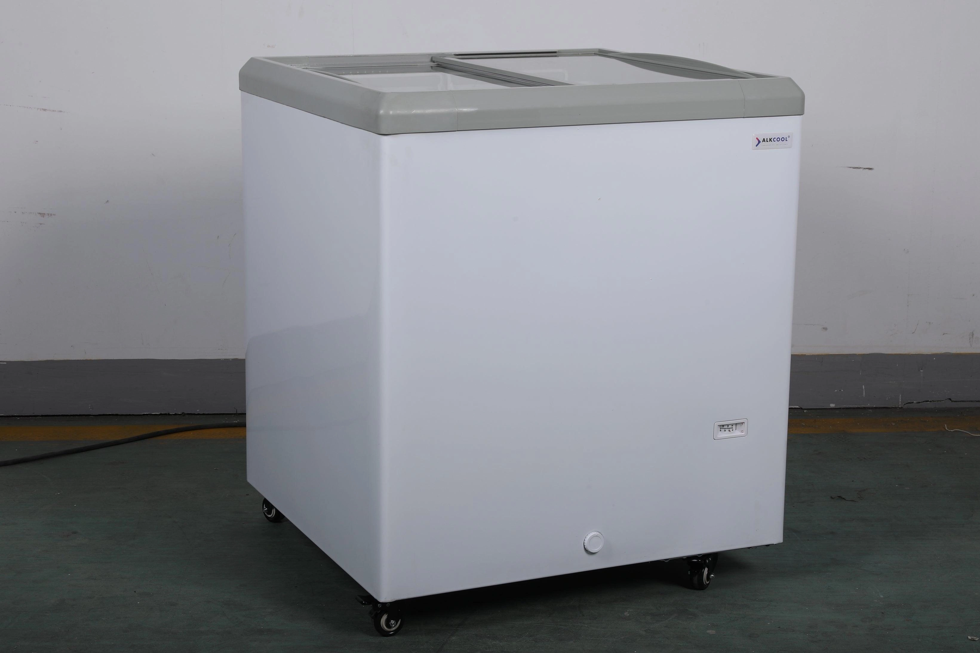 FDF7.2CF 28'' Width Horizontal Display Island Freezer - Nafcool™ Commercial Freezer Icecream, frozen food, Ice bag