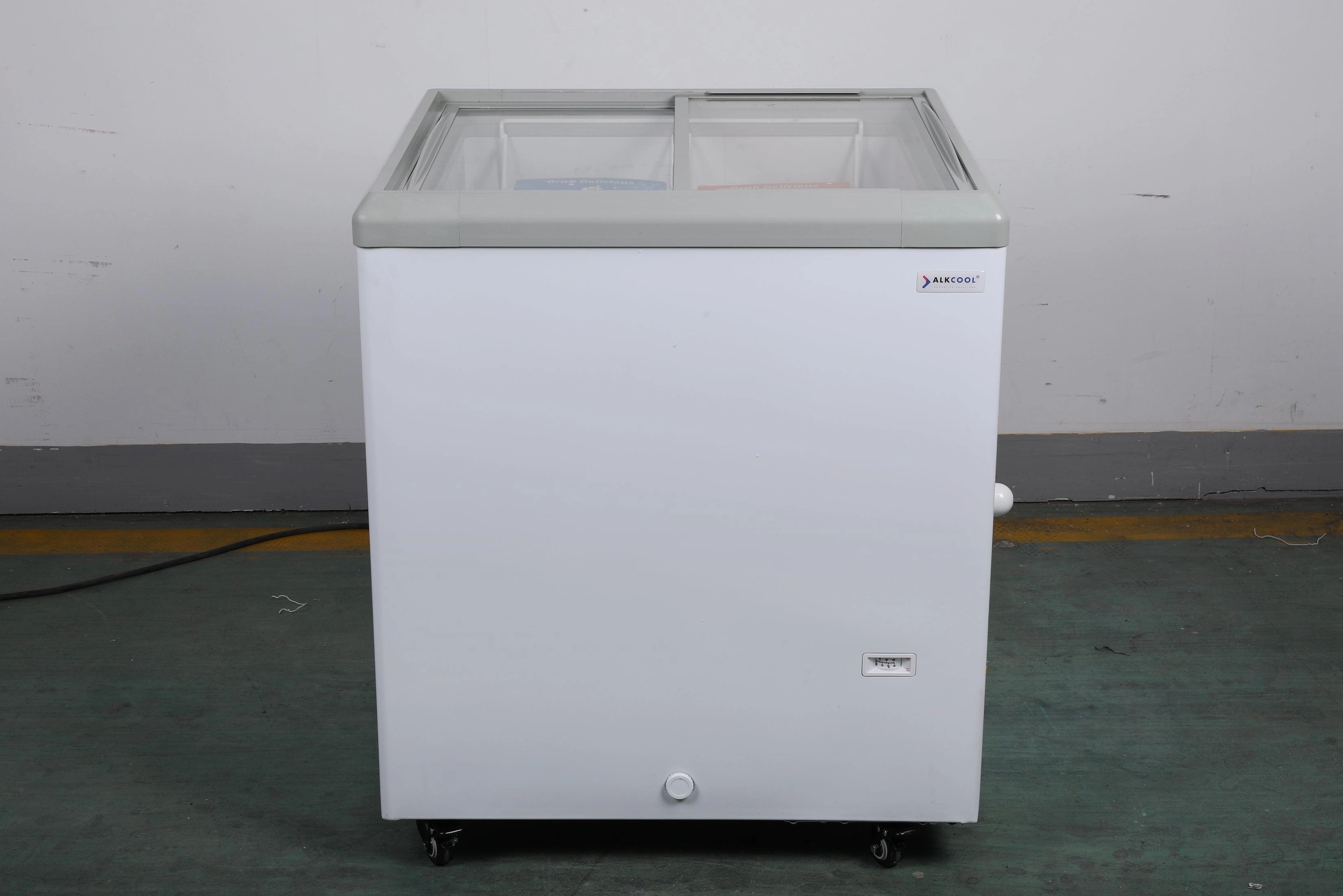 FDF7.2CF 28'' Width Horizontal Display Island Freezer - Nafcool™ Commercial Freezer Icecream, frozen food, Ice bag