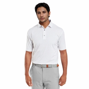 FootJoy Flower Bud Foulard Lisle Golf Shirt