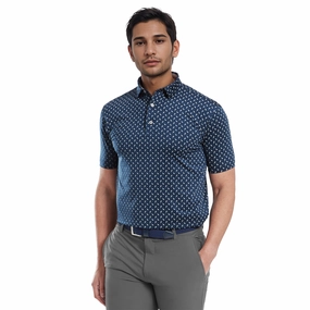 FootJoy Flower Bud Foulard Lisle Golf Shirt