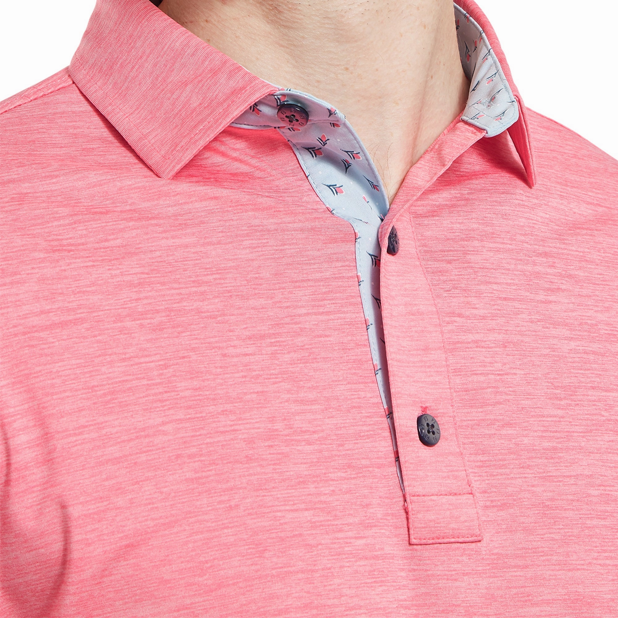 FootJoy Heather Lisle Trim Golf Shirt