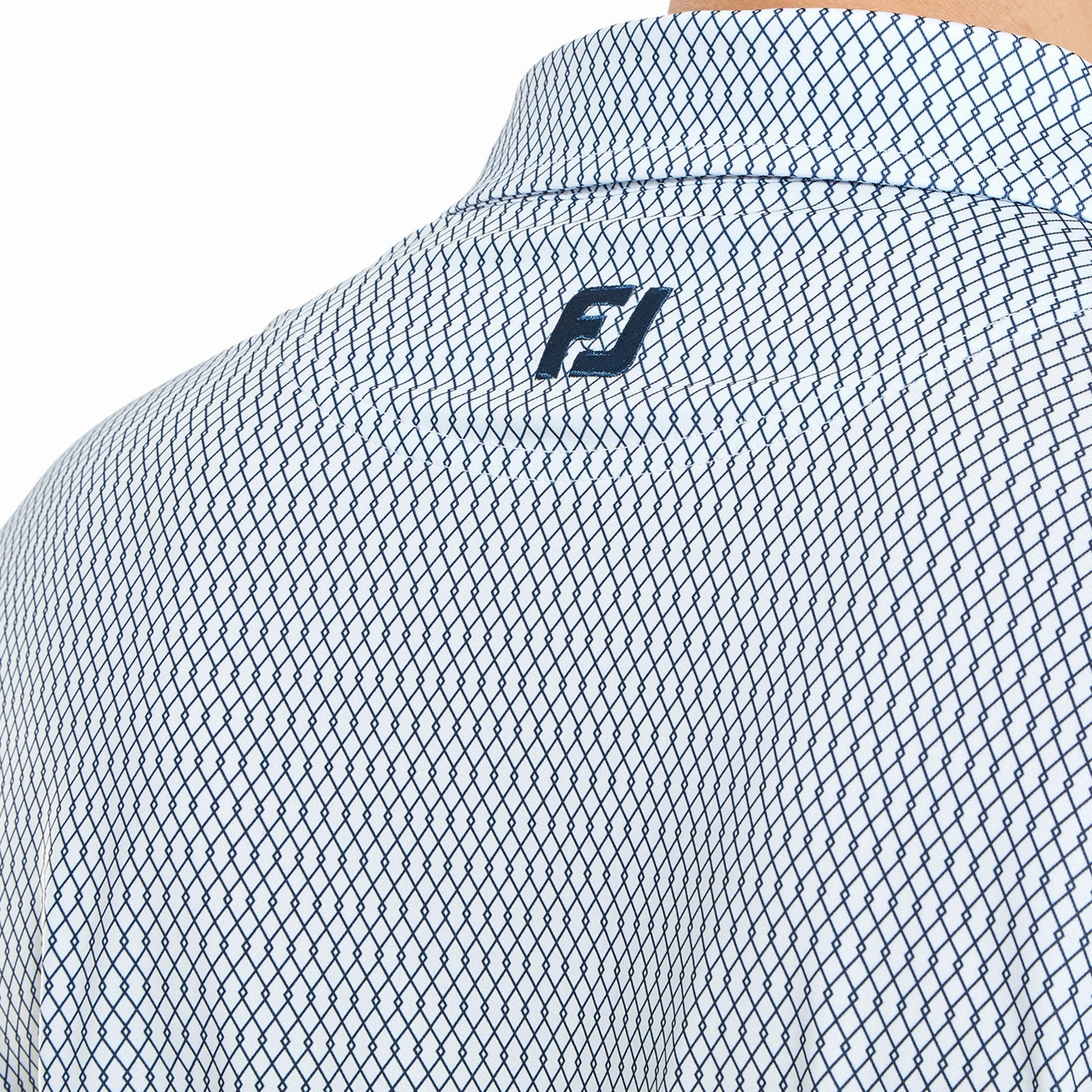 FootJoy Irongate Print Lisle Golf Shirt