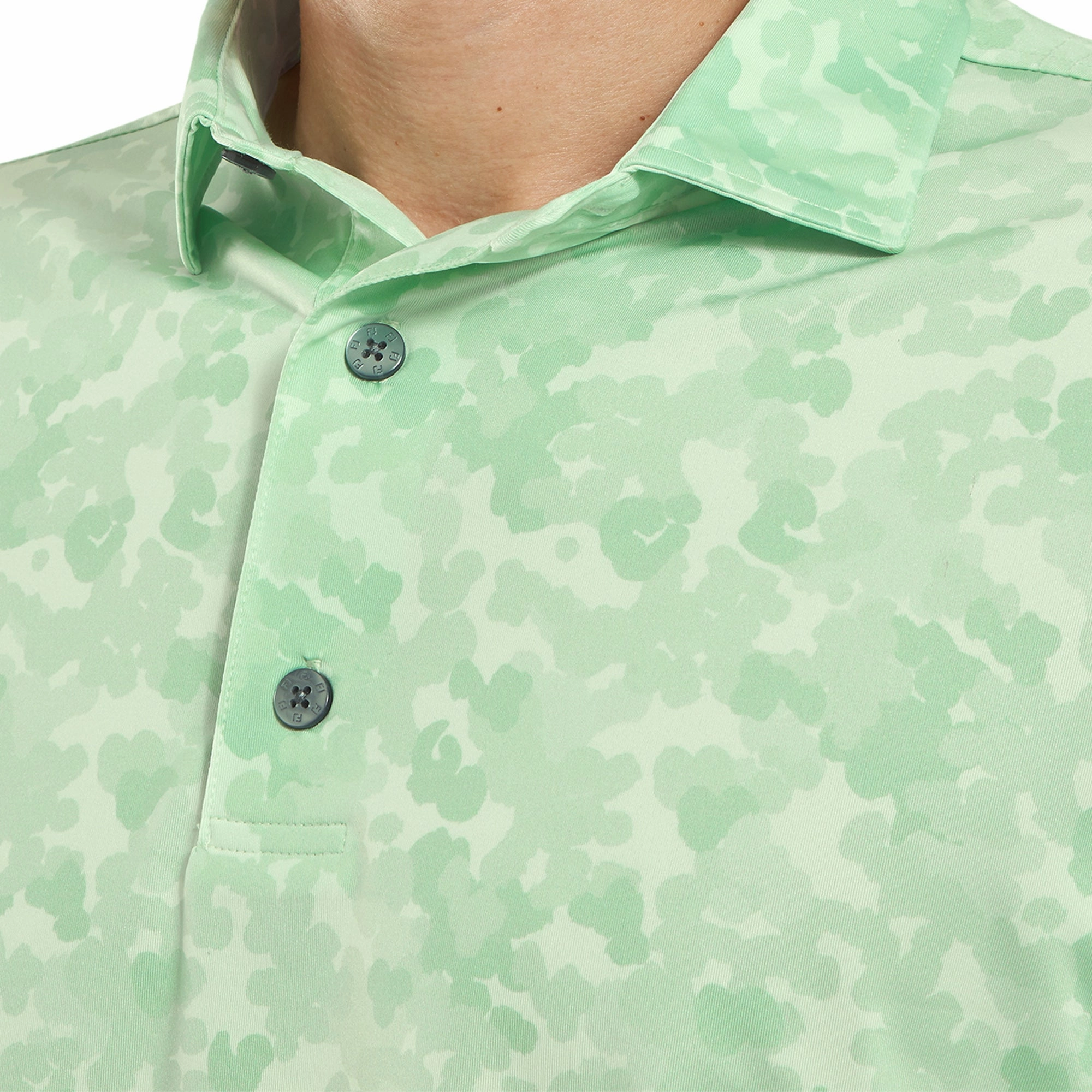FootJoy Pop Camo Lisle Golf Shirt