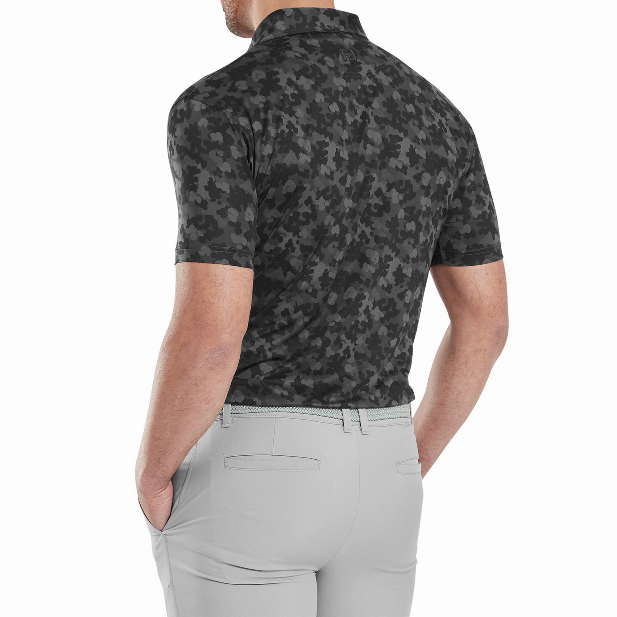 FootJoy Pop Camo Lisle Golf Shirt