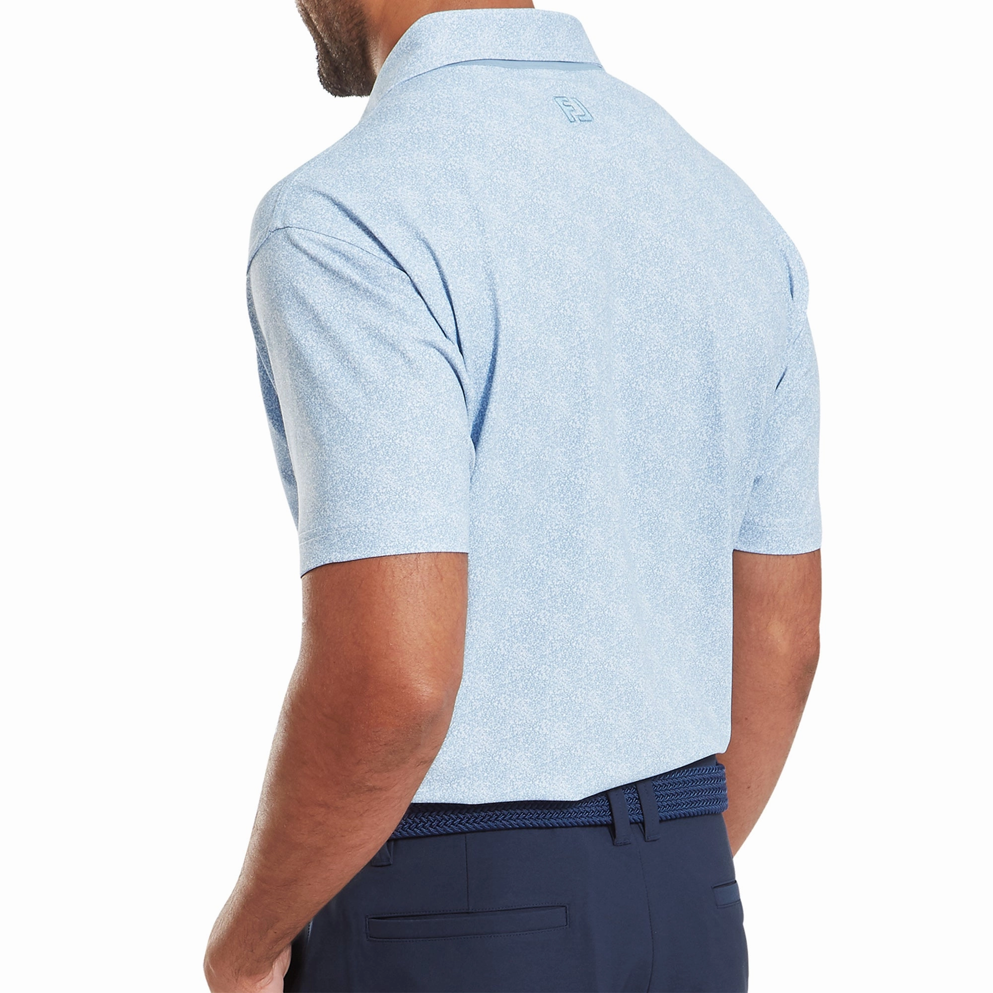 FootJoy Speckle Print Pique Golf Shirt