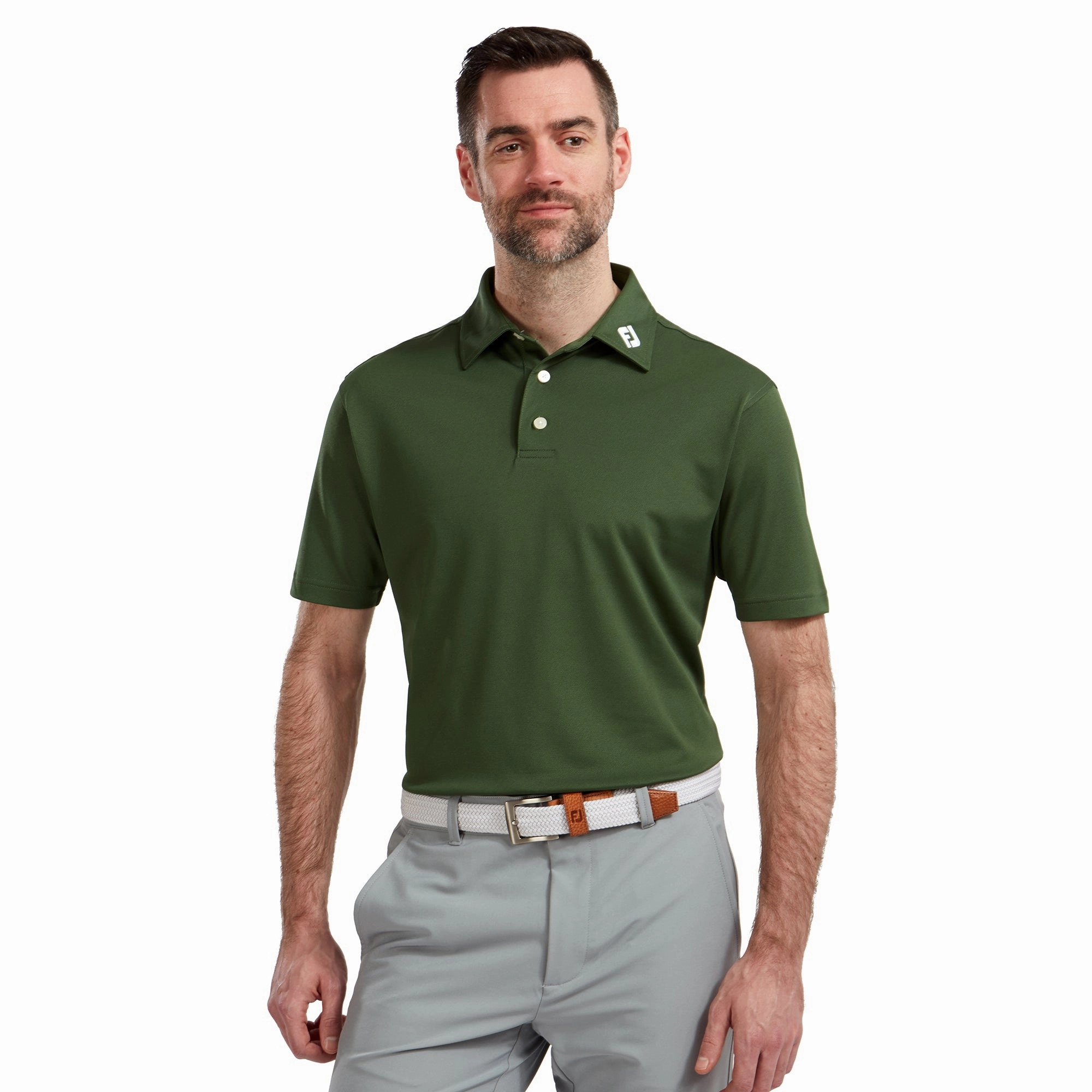 FootJoy Stretch Pique Solid Golf Shirt