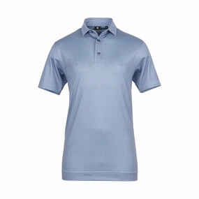 FootJoy The Open Octagon Print Lisle Golf Shirt