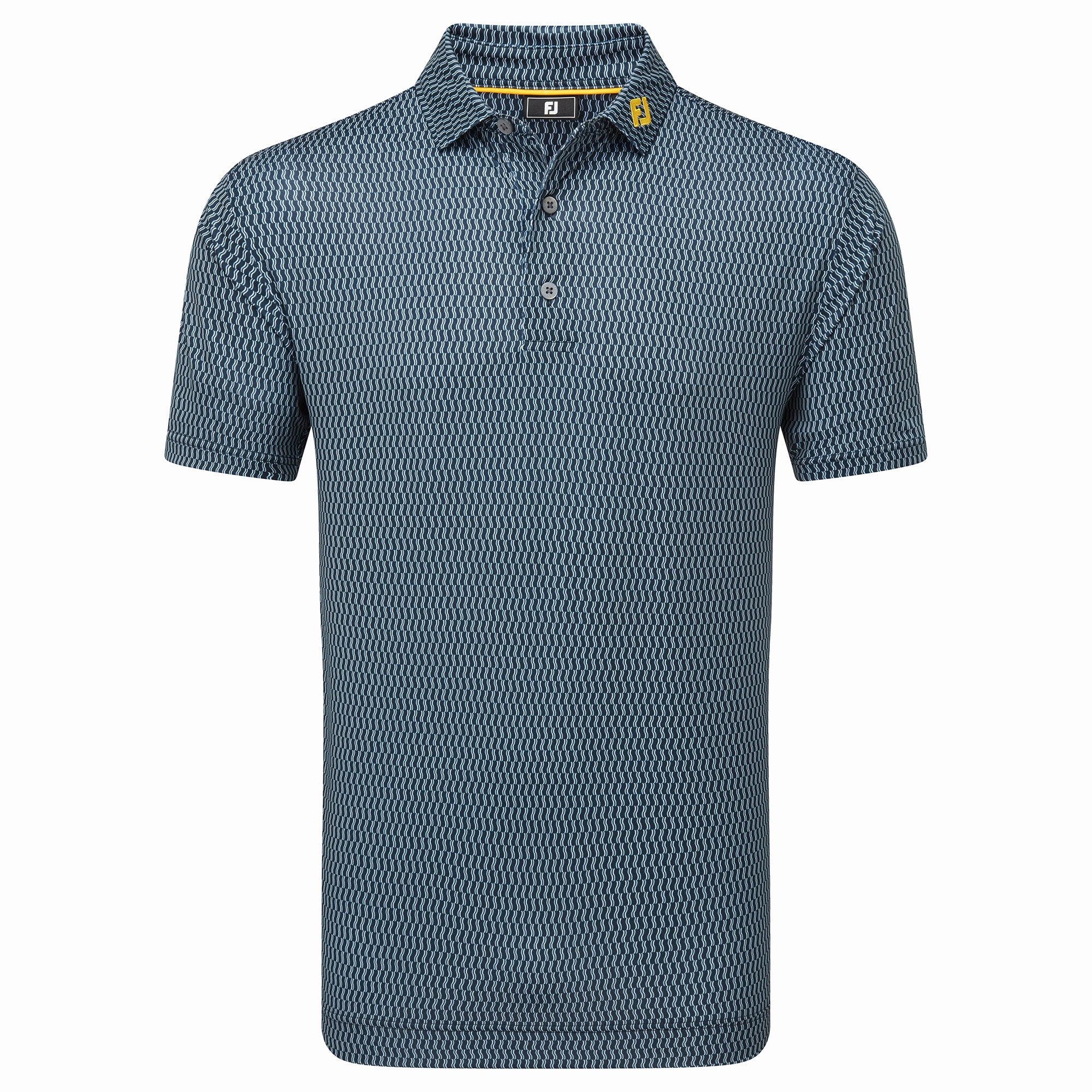 FootJoy Wiggle Print Lisle Golf Shirt