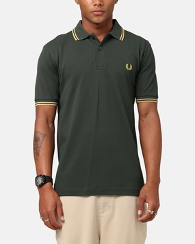 Fred Perry Twin Tipped Polo Shirt Green