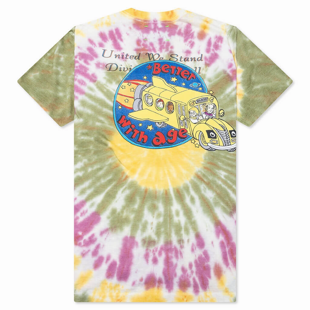 Frizzle Tie-Dye Tee - Tie Dye