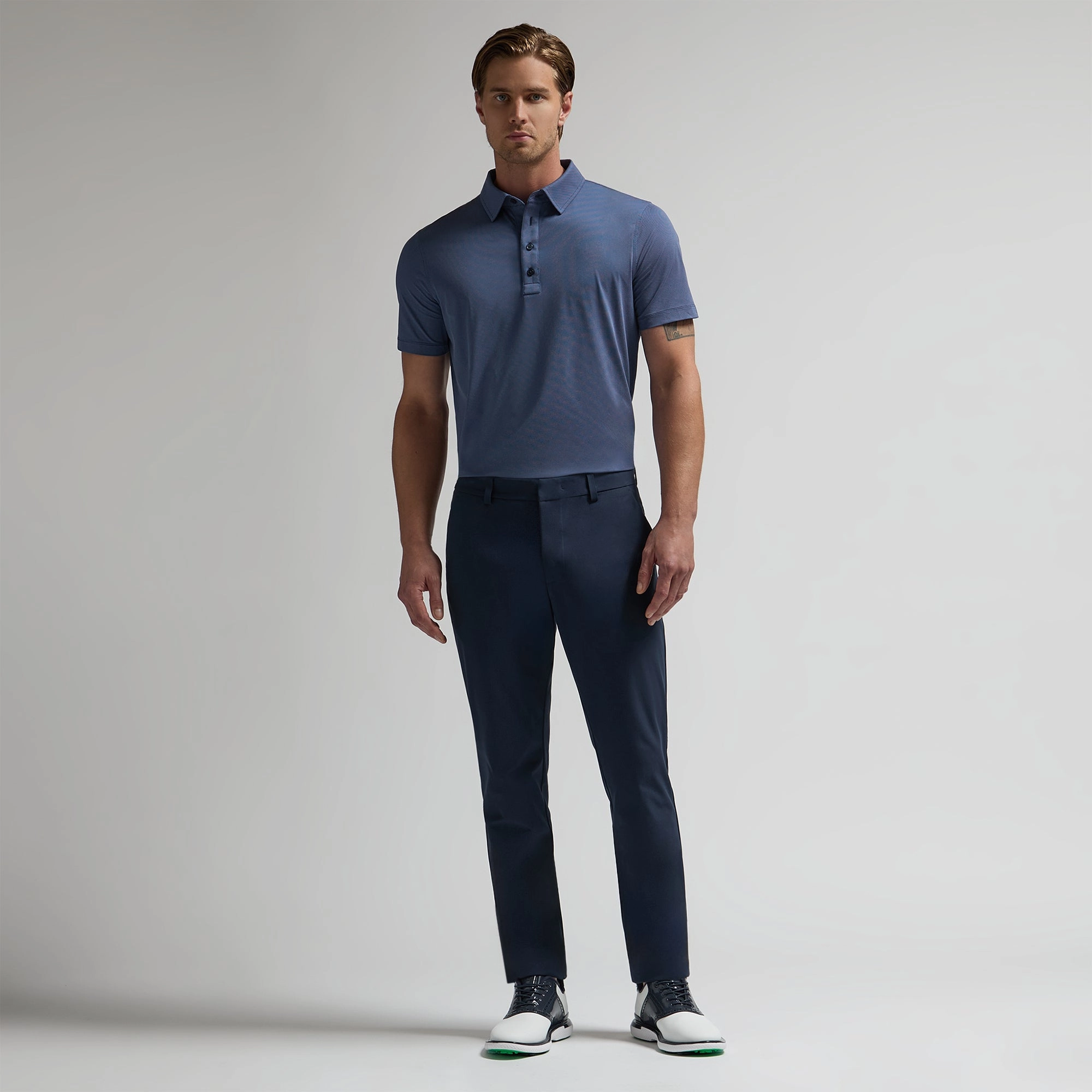 G/FORE Birdseye Stitch Tech Pique Polo Shirt