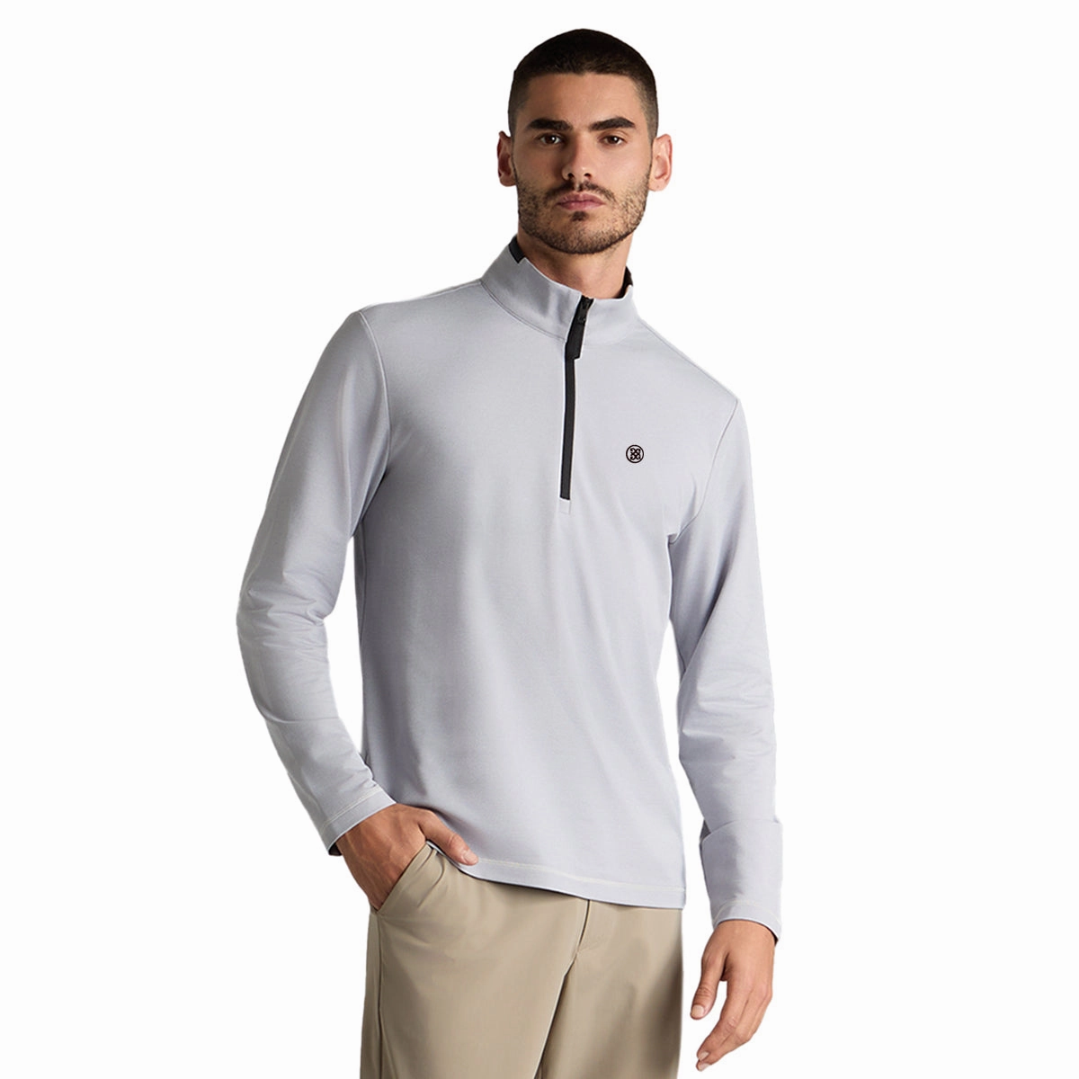 G/FORE Brushed Back Tech 1/4 Zip Pullover