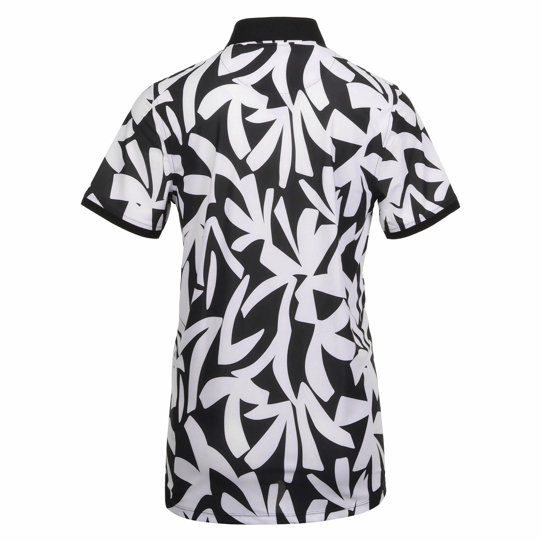 G/FORE Contrast Palm Tech Pique Polo