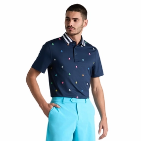 G/FORE Embroidered Tech Jersey Polo Shirt
