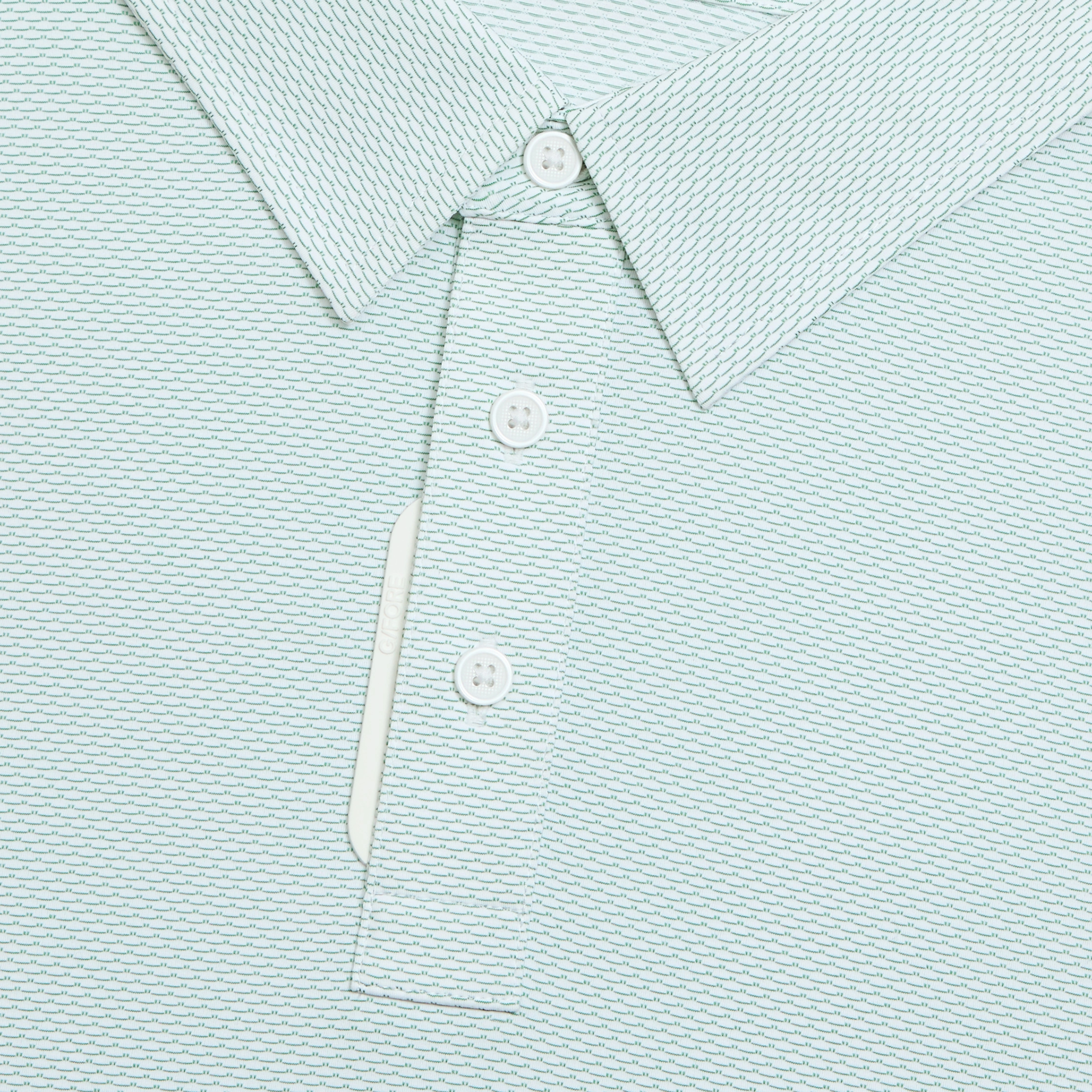 G/FORE Fine Stretch Jacquard Polo Shirt