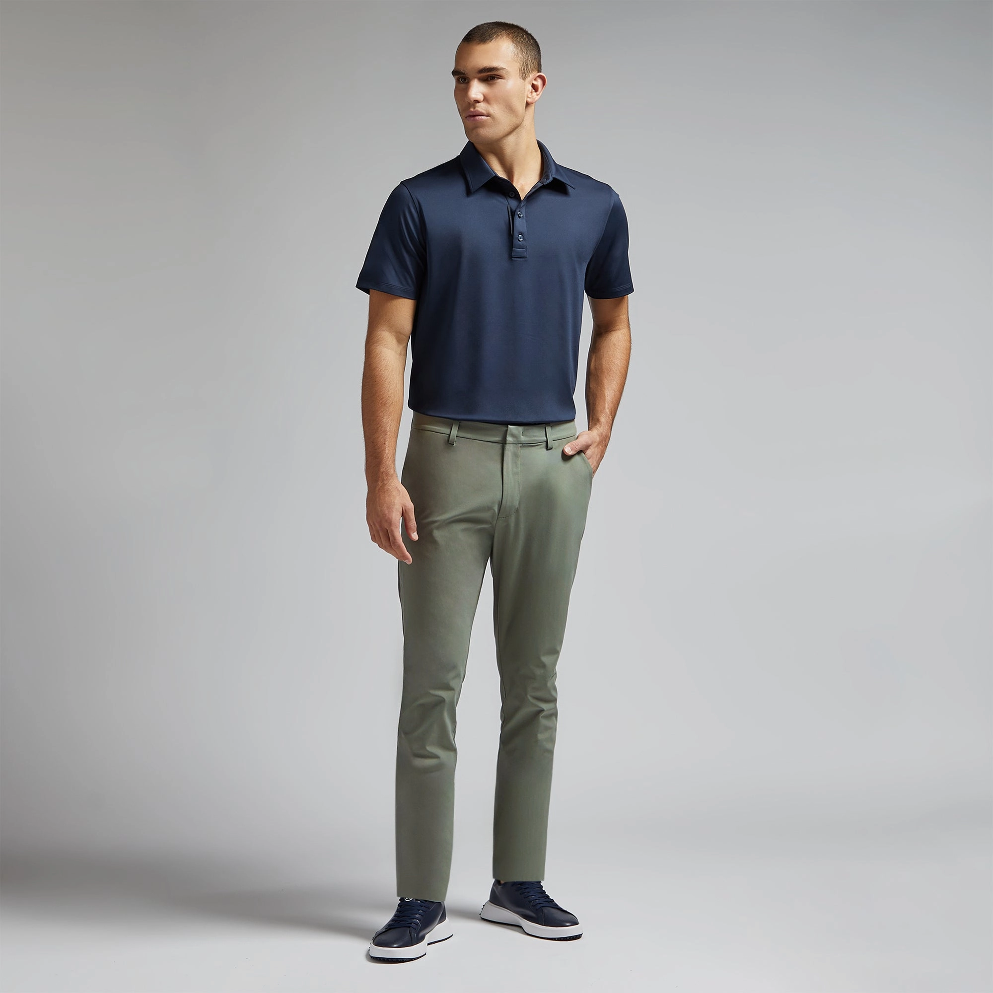 G/FORE G/Tab Essential Tech Jersey Polo Shirt