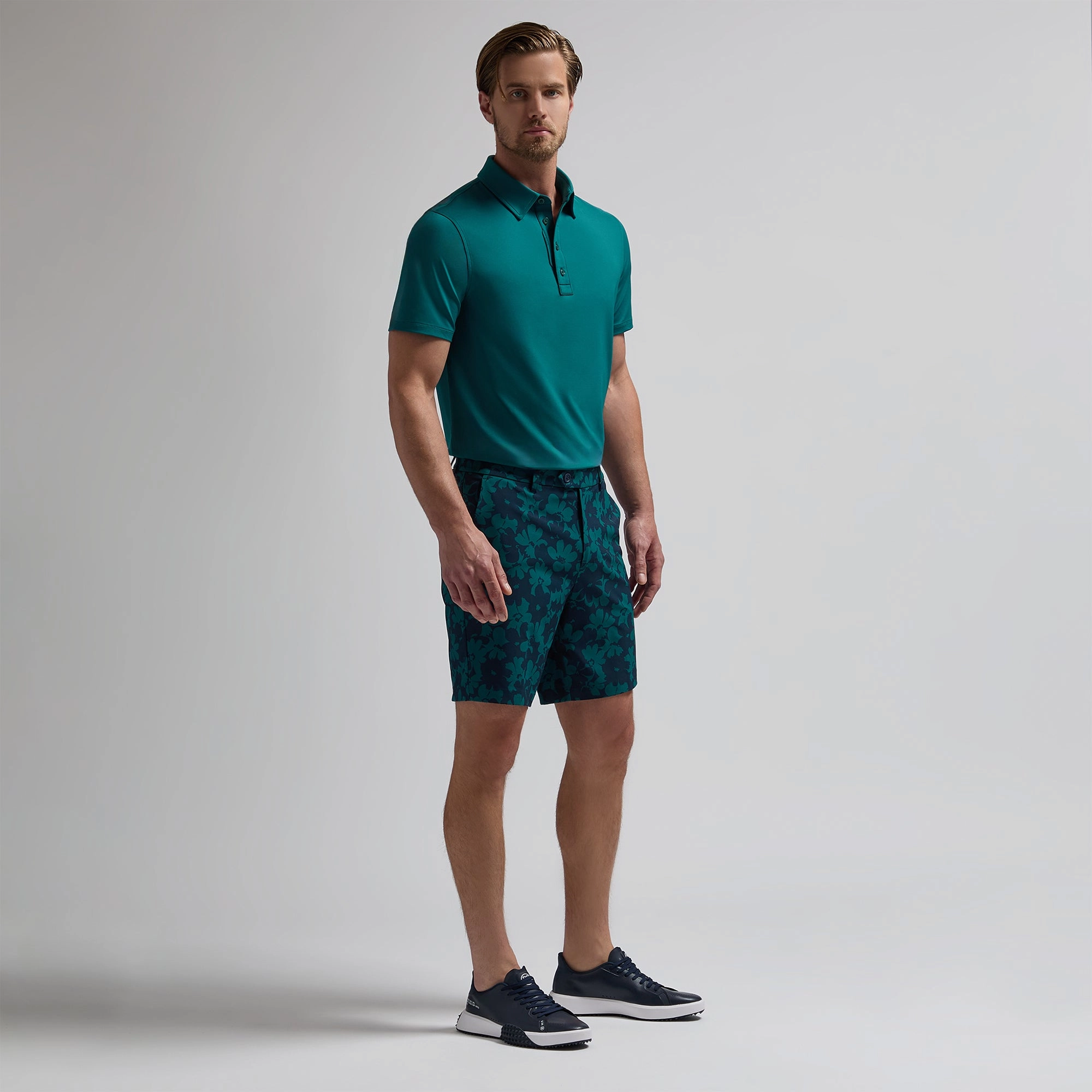 G/FORE G/Tab Essential Tech Jersey Polo Shirt