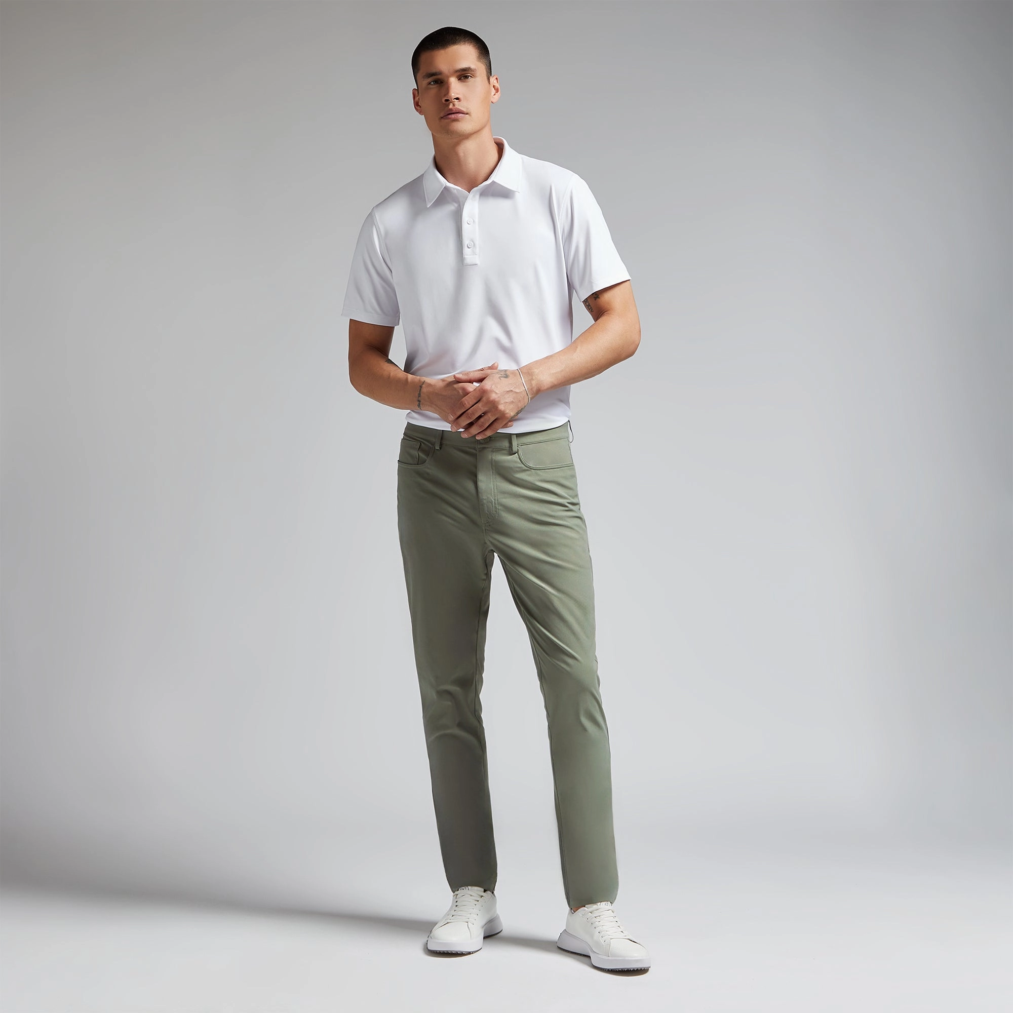 G/FORE G/Tab Essential Tech Jersey Polo Shirt